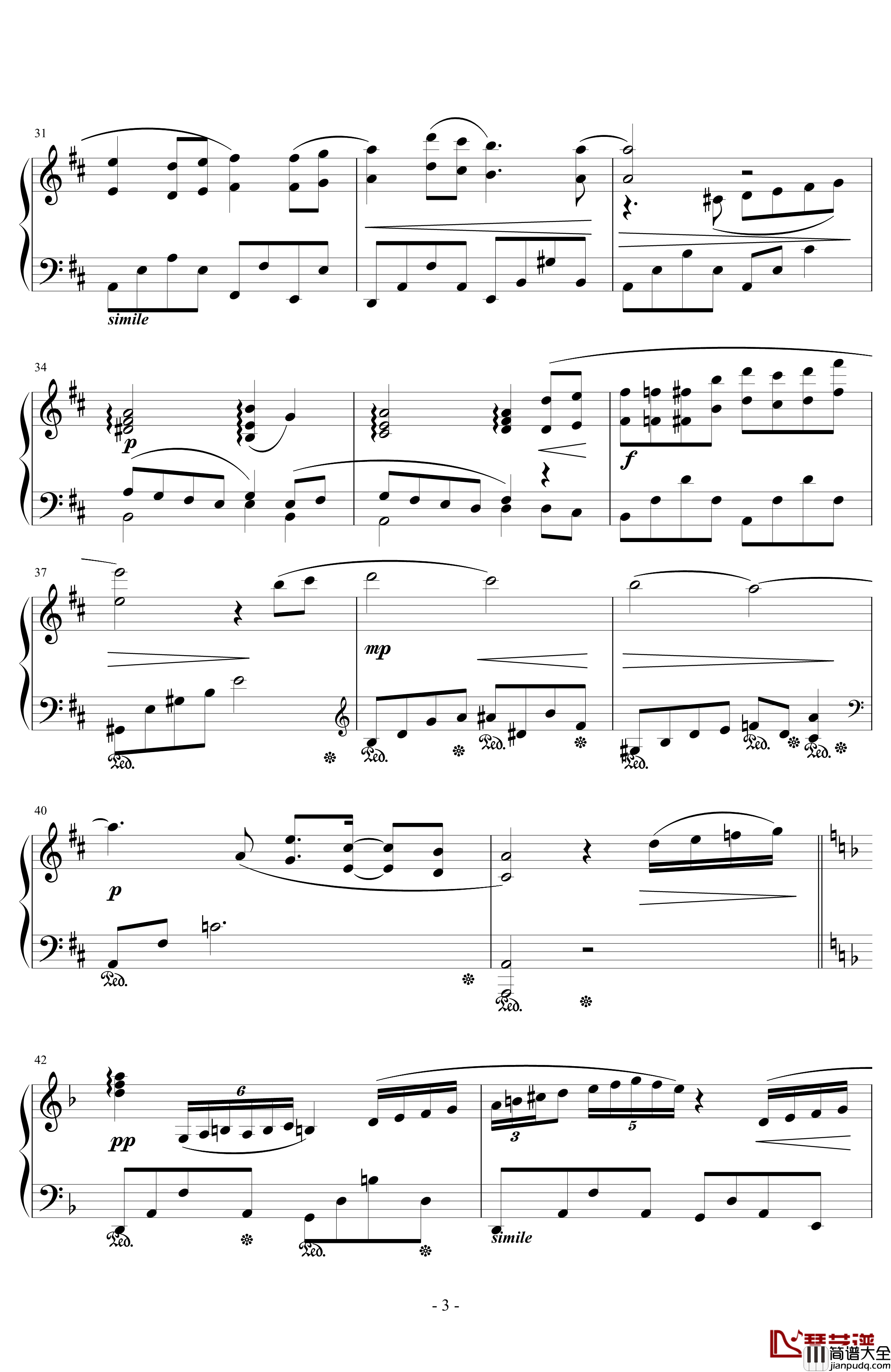 To_Dear_Friends钢琴谱_浜口史郎