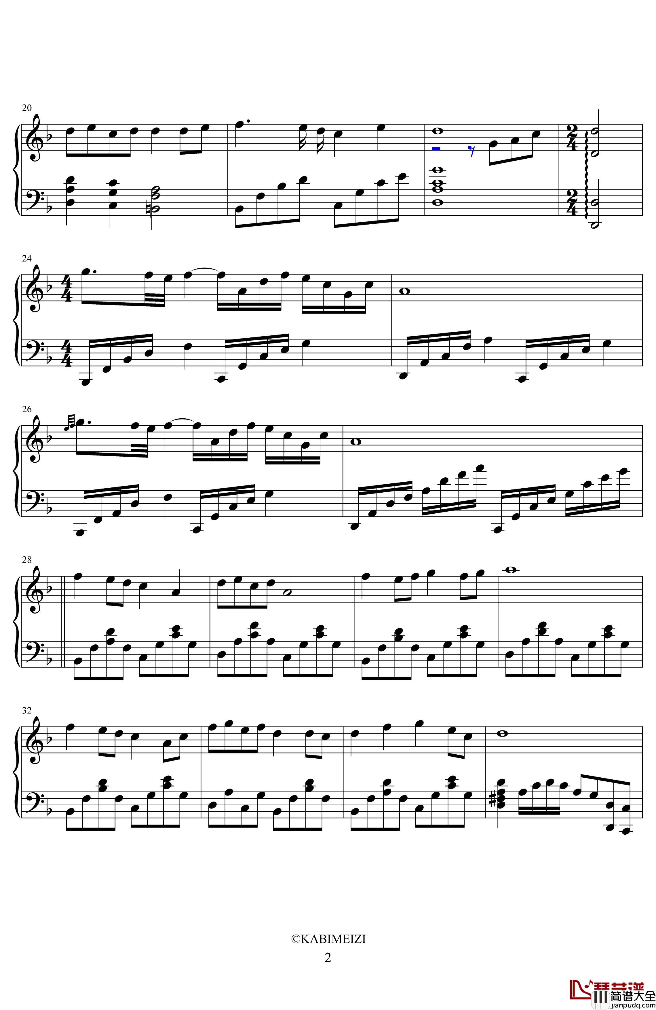 奈落之战_想风谭钢琴谱_和田薰