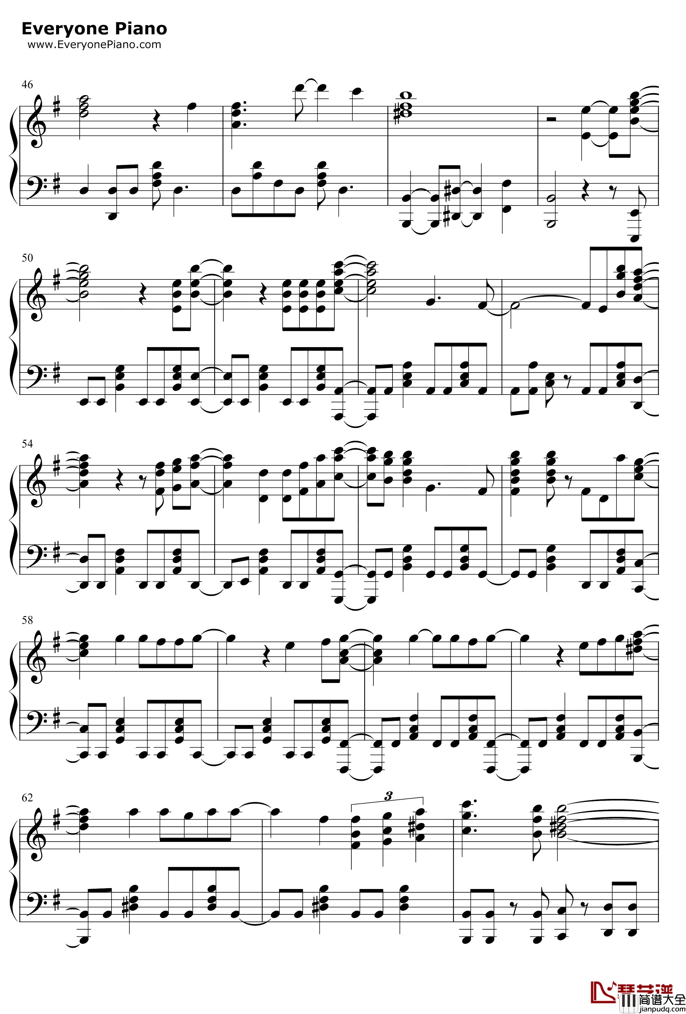 Connected钢琴谱_吉冈茉祐_COPCRAFTED