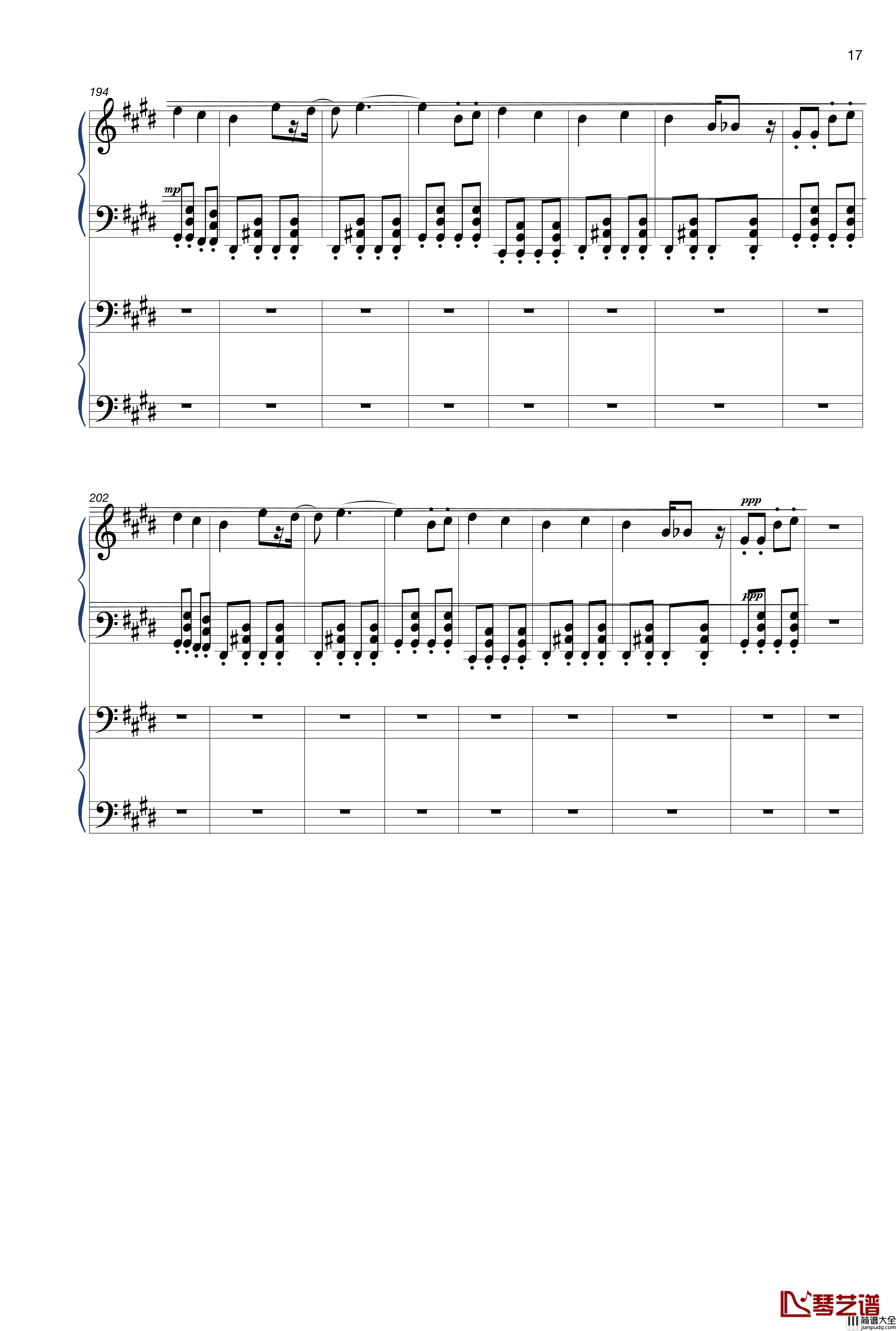 音乐植物大战僵尸2现代时光钢琴谱_摩登世界