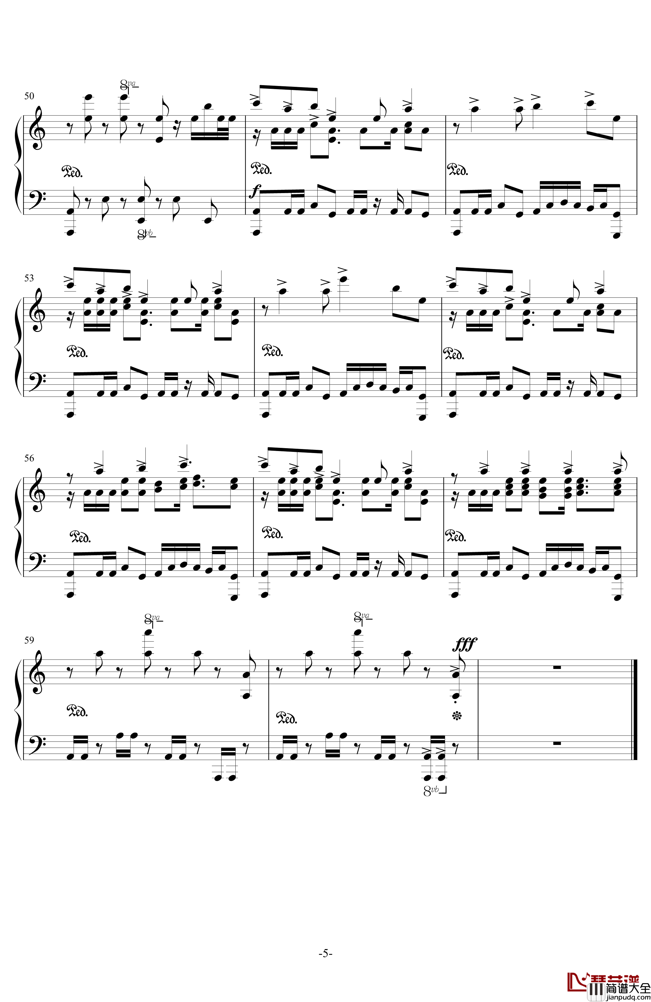 狂妄之徒钢琴谱_凹凸世界第一季ED，完全版_埋葬YJ