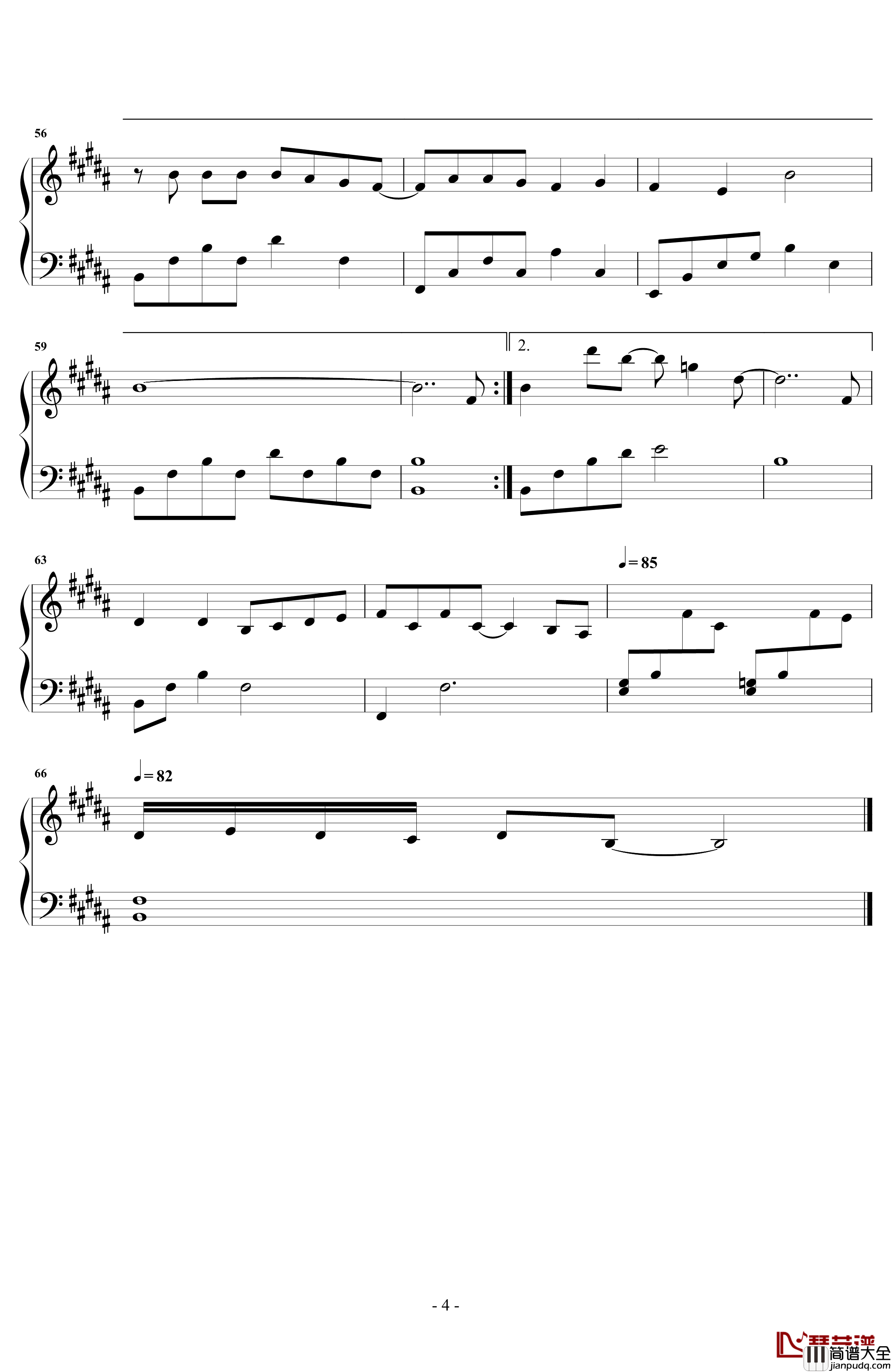 这种感觉就是爱钢琴谱_曾之乔