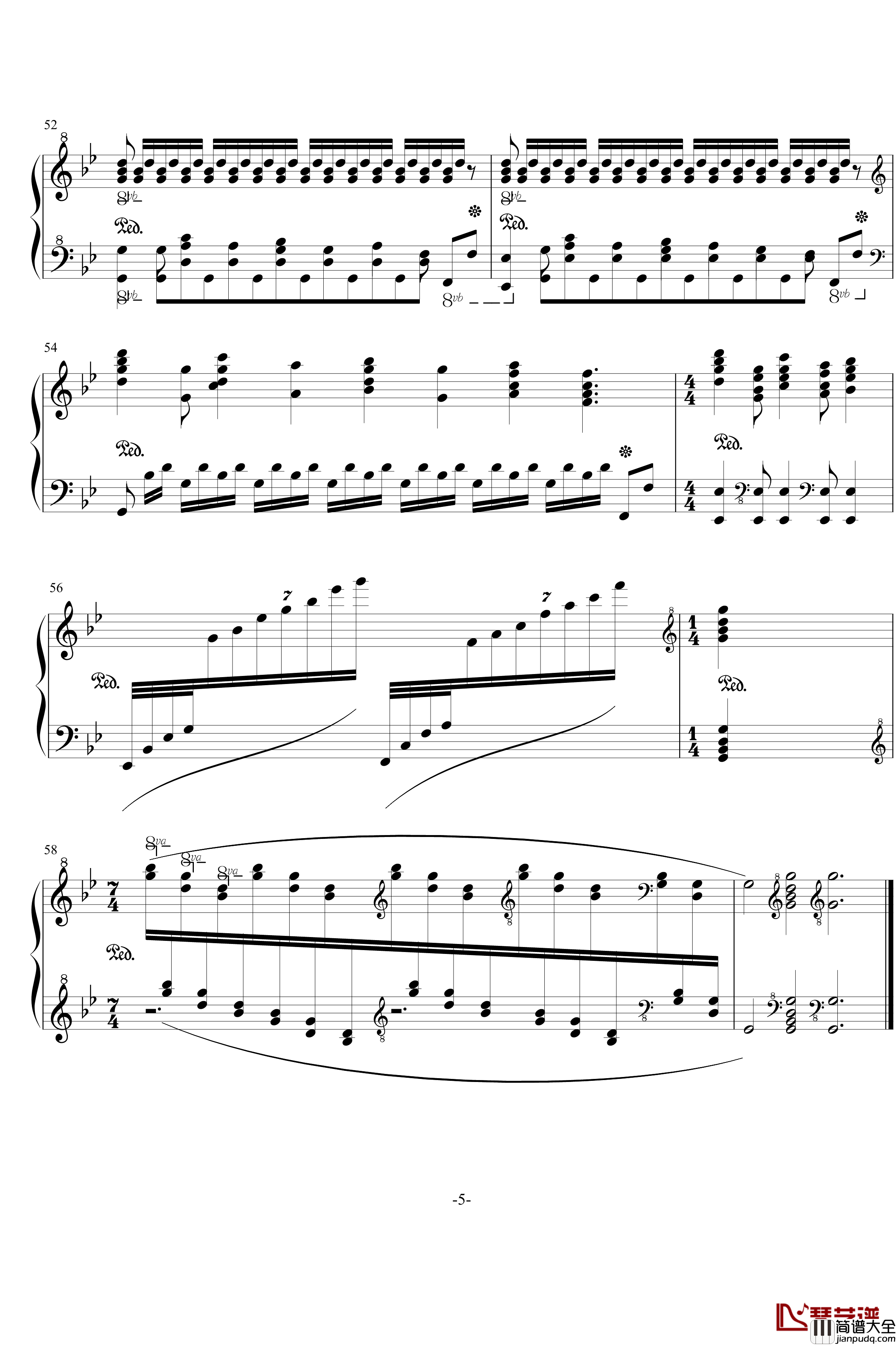 红莲之弓矢钢琴谱_进击的巨人OP，微加强版_by_DraXon_Animenz