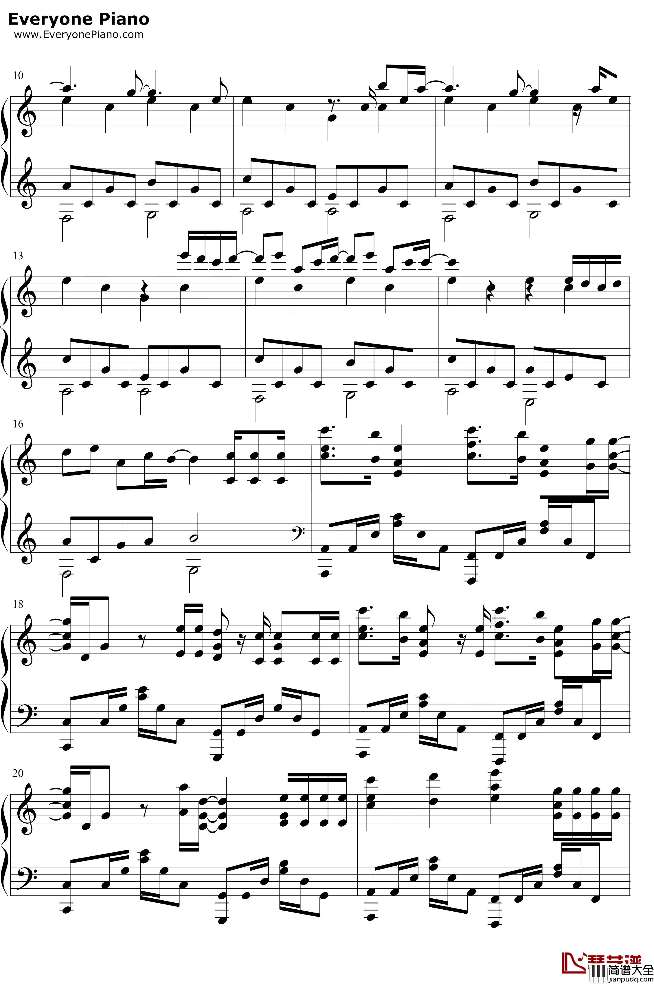 Torches钢琴谱_Aimer_海盗战记ED