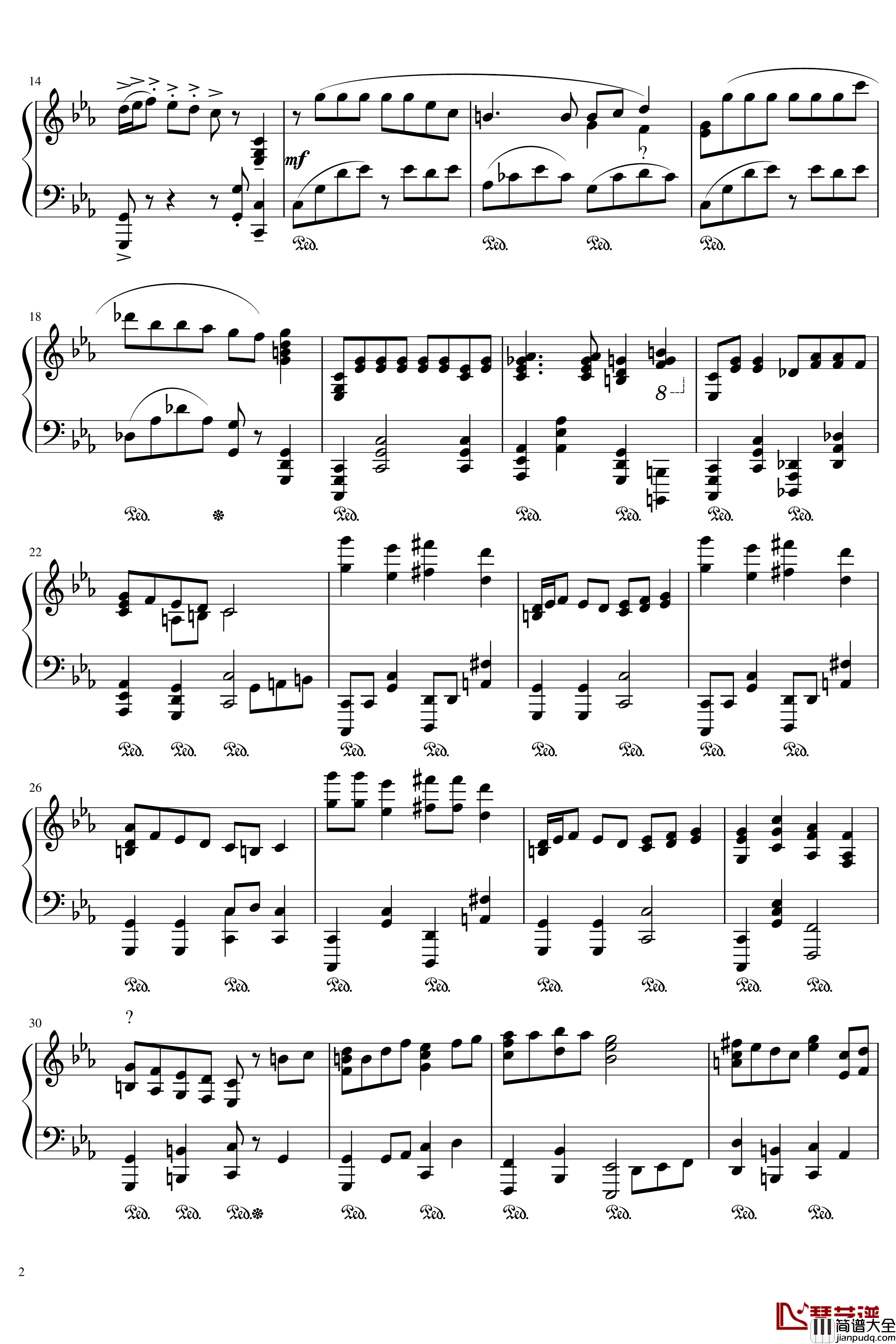 who_killed_u.n.owen？钢琴谱_原曲_U.N.オーエンは彼女なのか?_东方同人