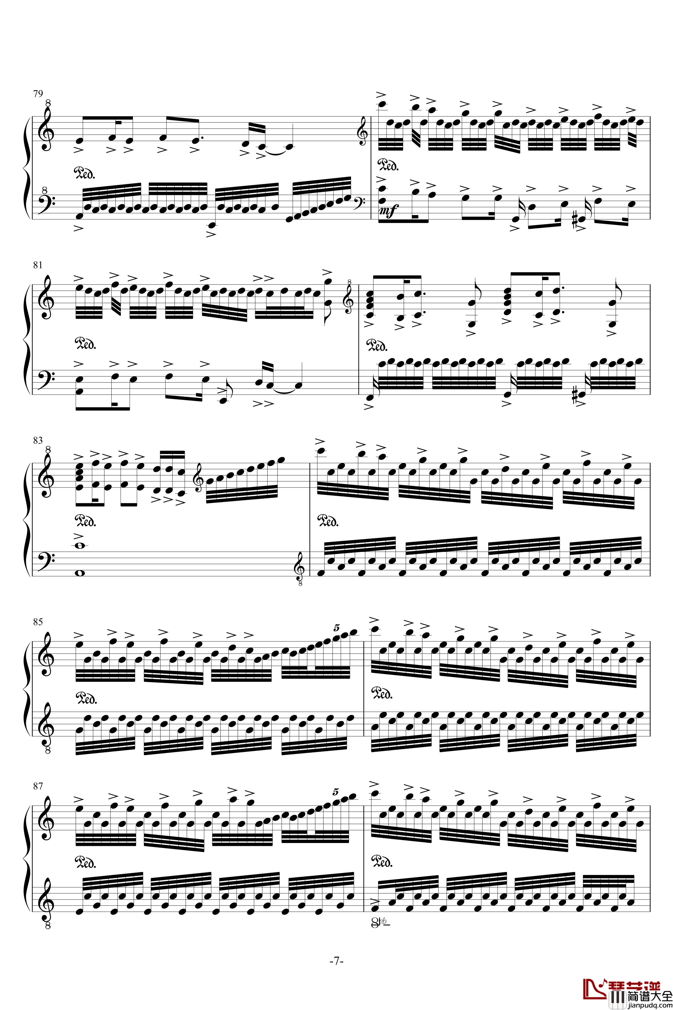 My_Dearest钢琴谱_罪恶王冠OP，完全版_by_DraXon_Animenz