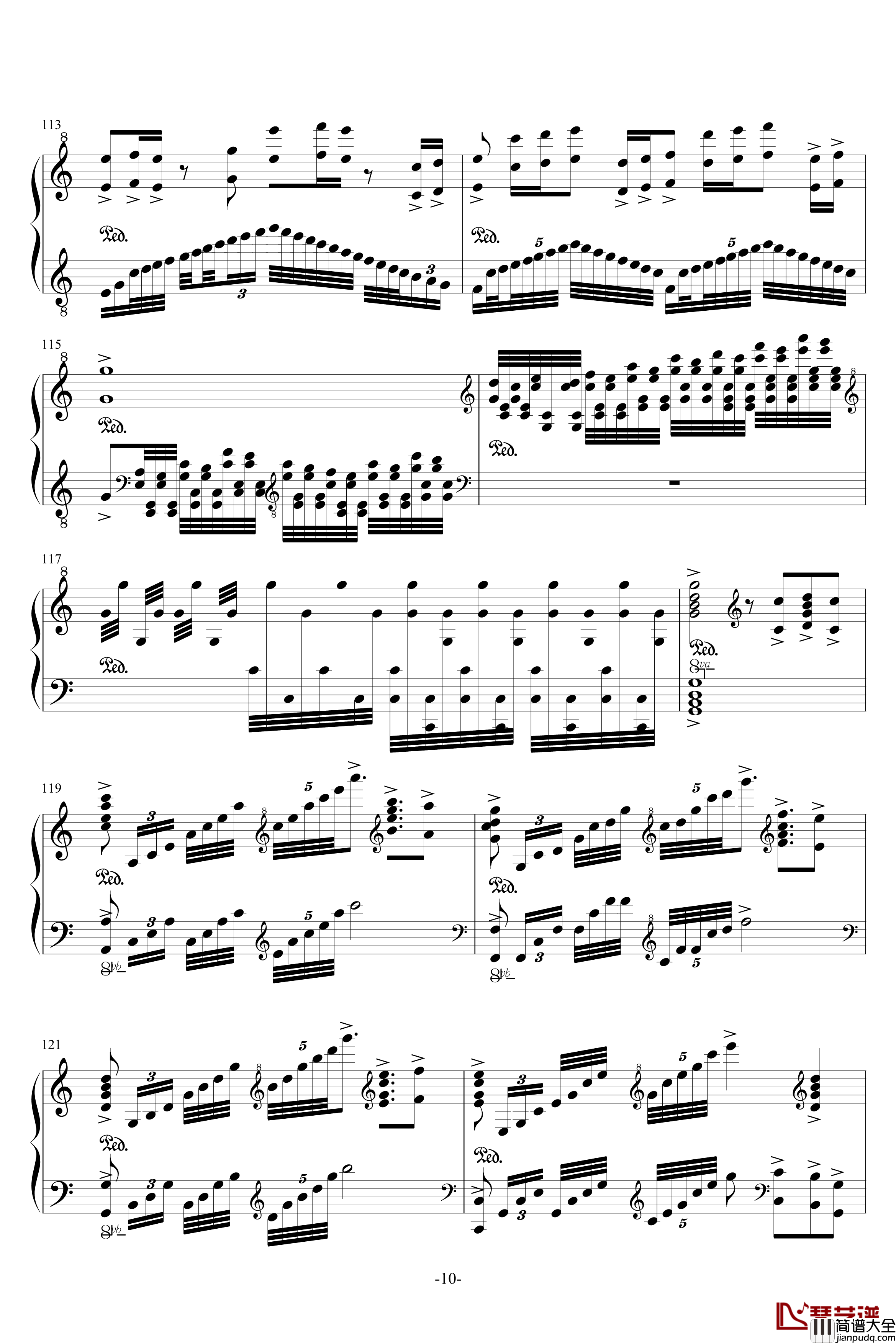 My_Dearest钢琴谱_罪恶王冠OP，完全版_by_DraXon_Animenz