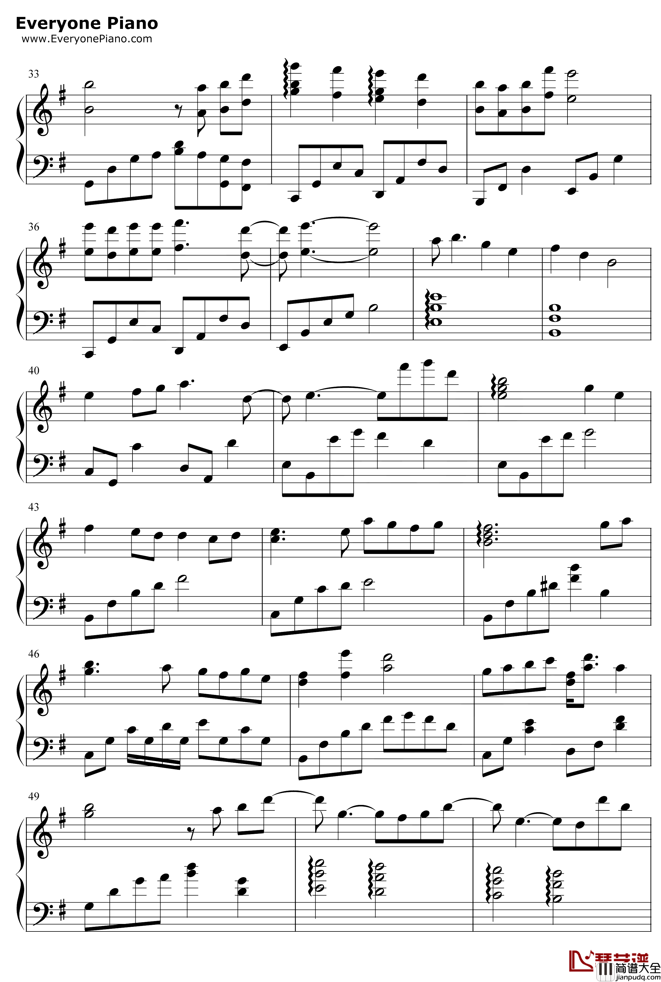 无羁钢琴谱_肖战王一博_忘羡_改编版