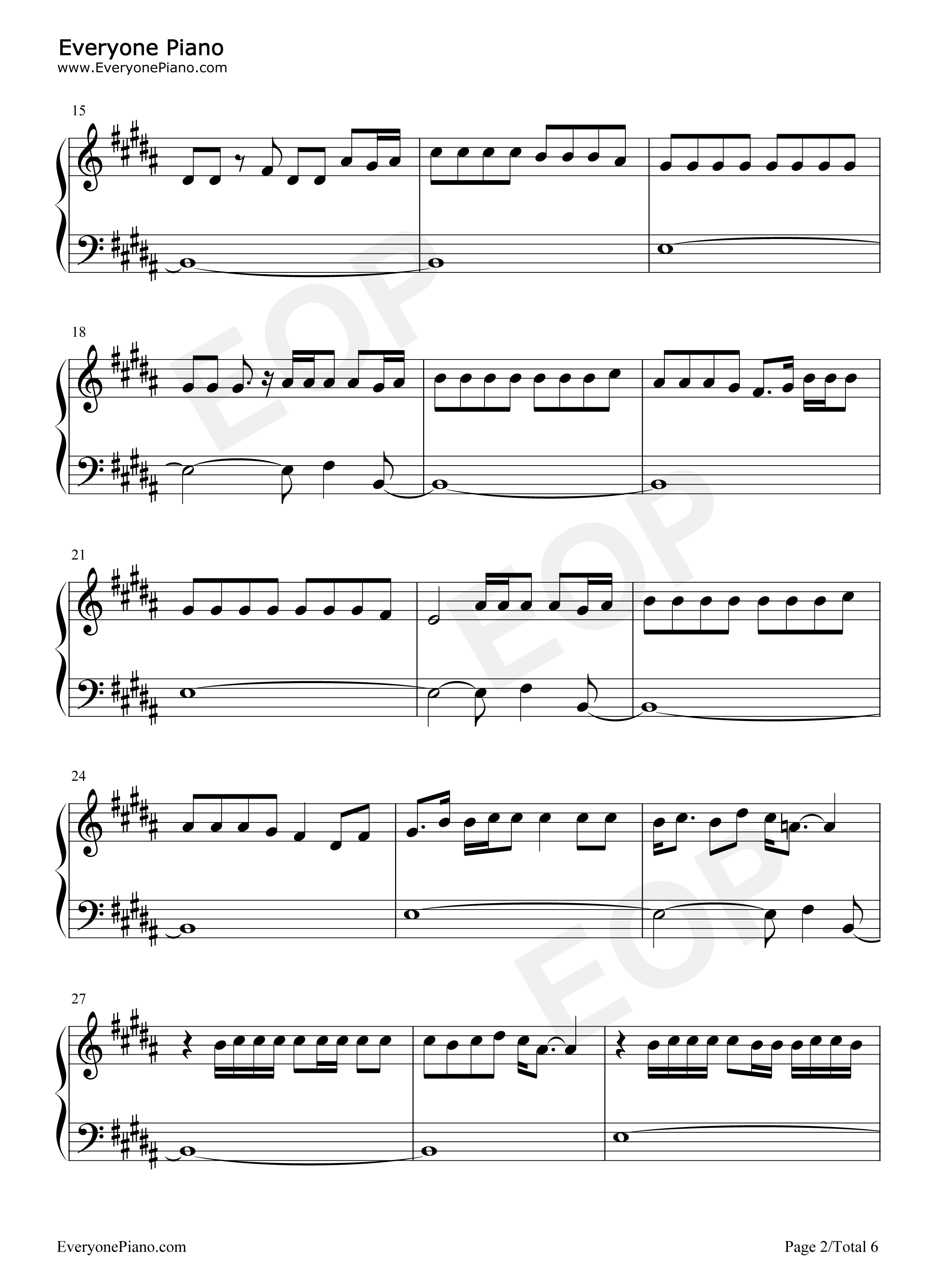 Calm_Down钢琴谱_Rema