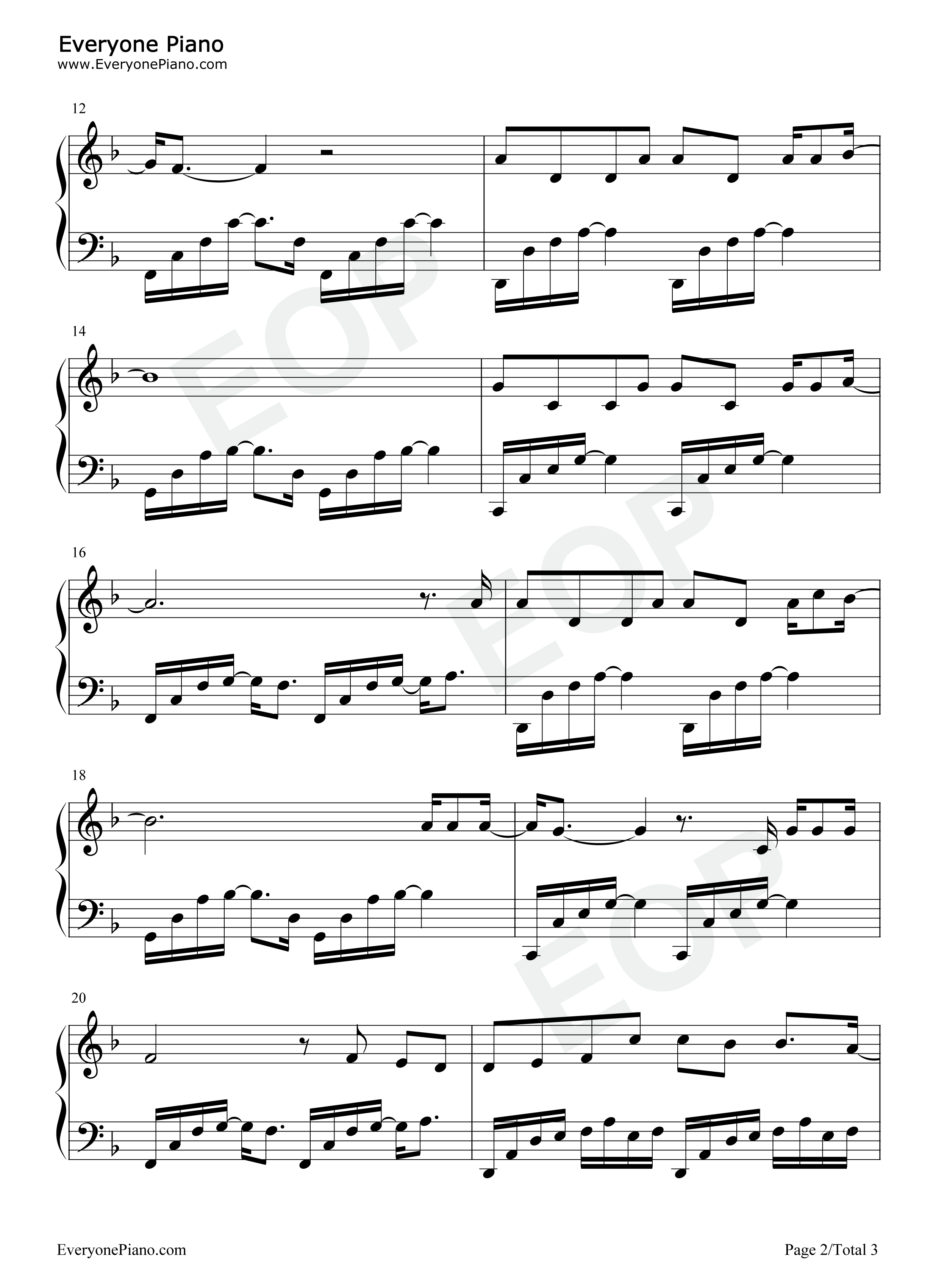 尘钢琴谱_薛之谦