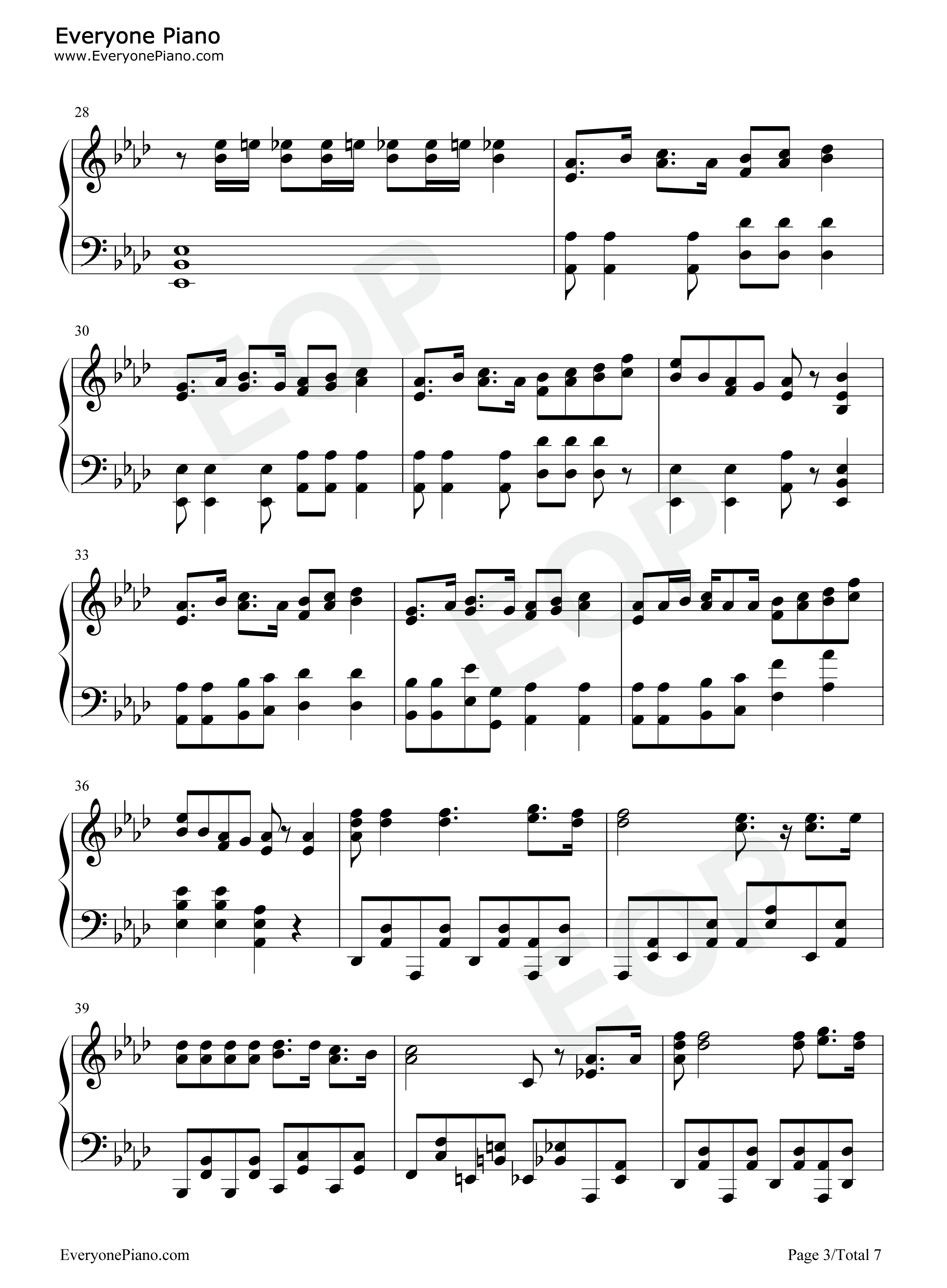 まるかいて地球钢琴谱_甲斐田幸