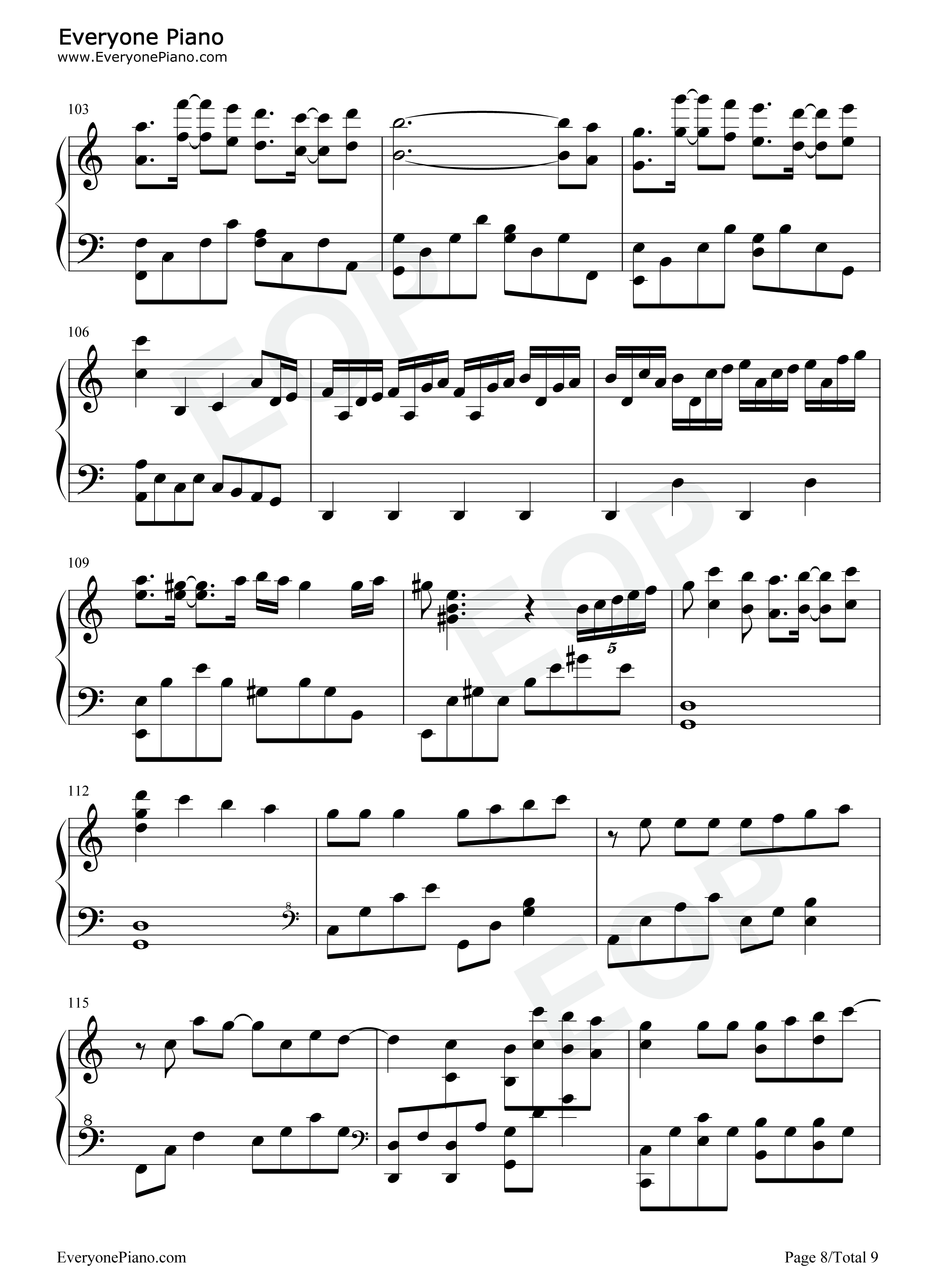 My_Friend钢琴谱_Zard