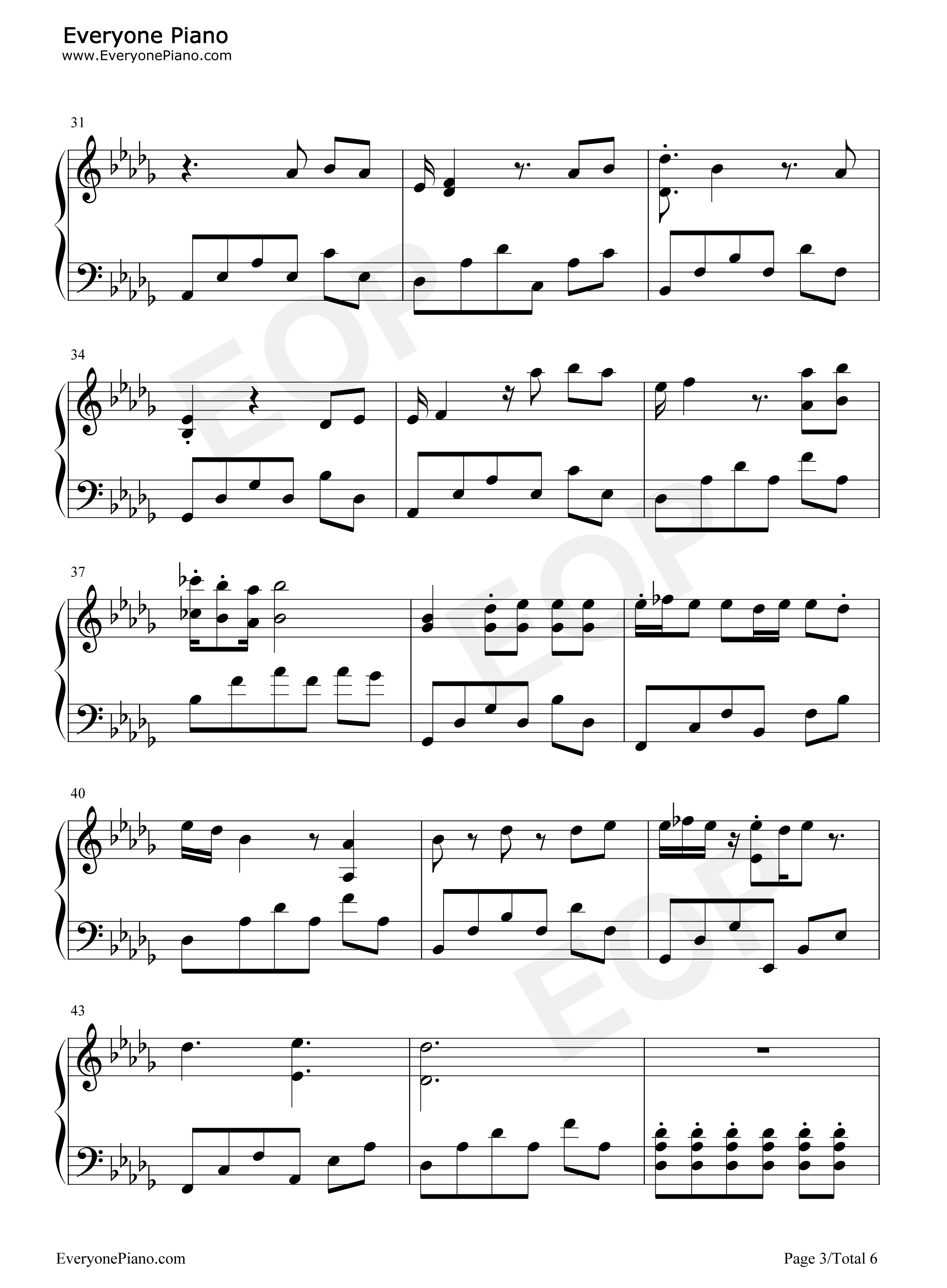 If_I_Can_Dream钢琴谱_Elvis_Presley