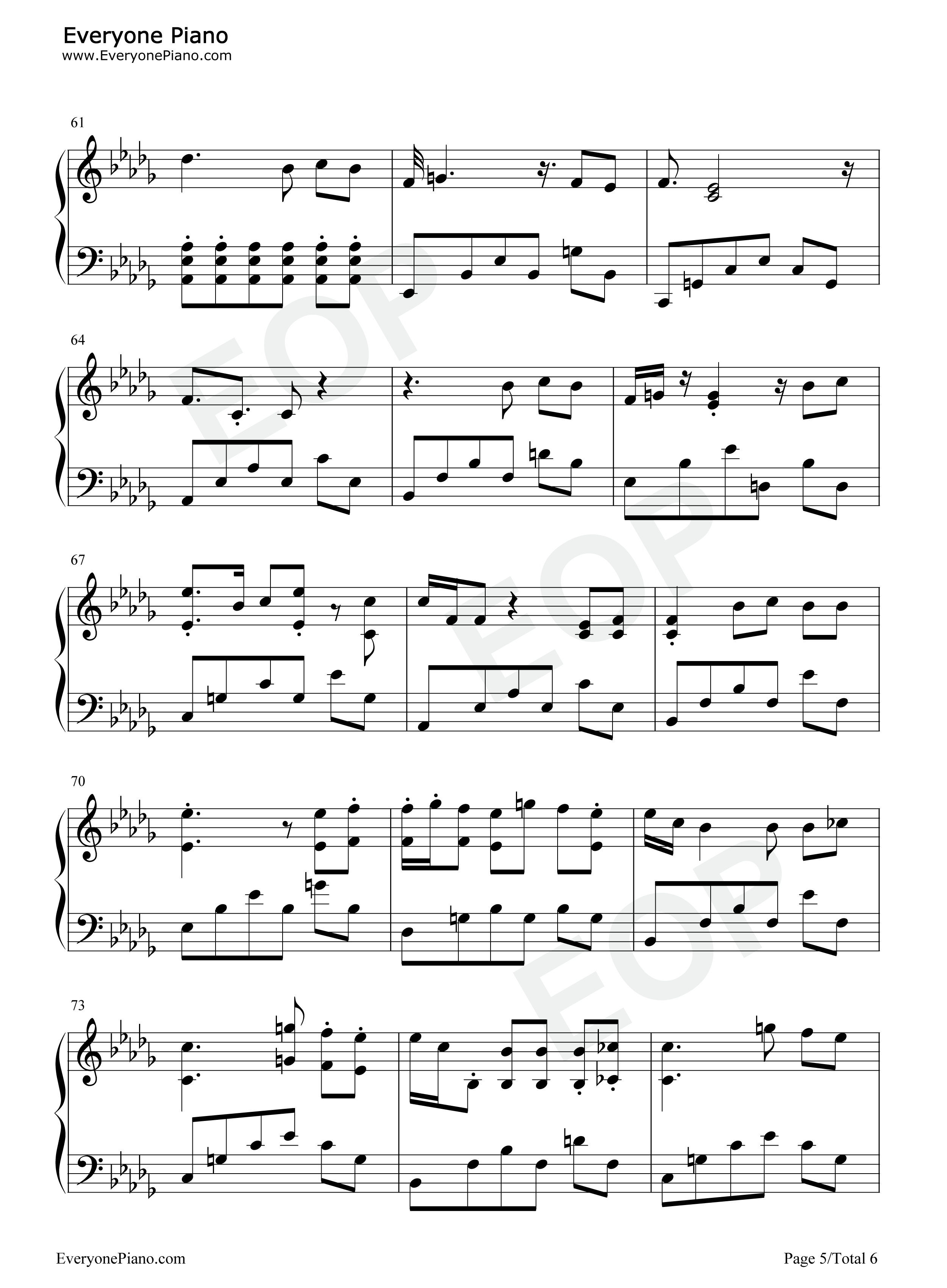 If_I_Can_Dream钢琴谱_Elvis_Presley