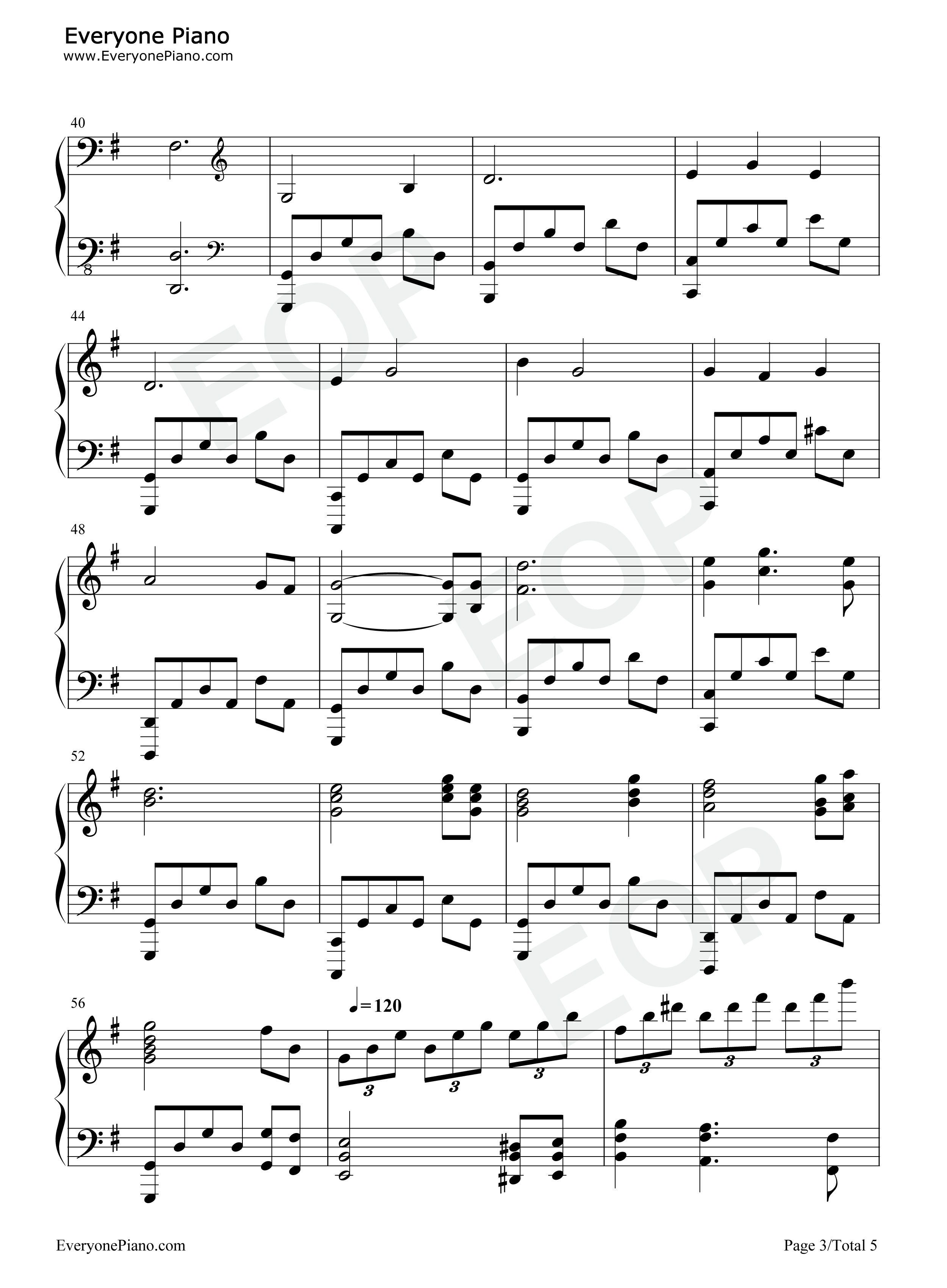 Feed_the_Birds钢琴谱_Julie_Andrews