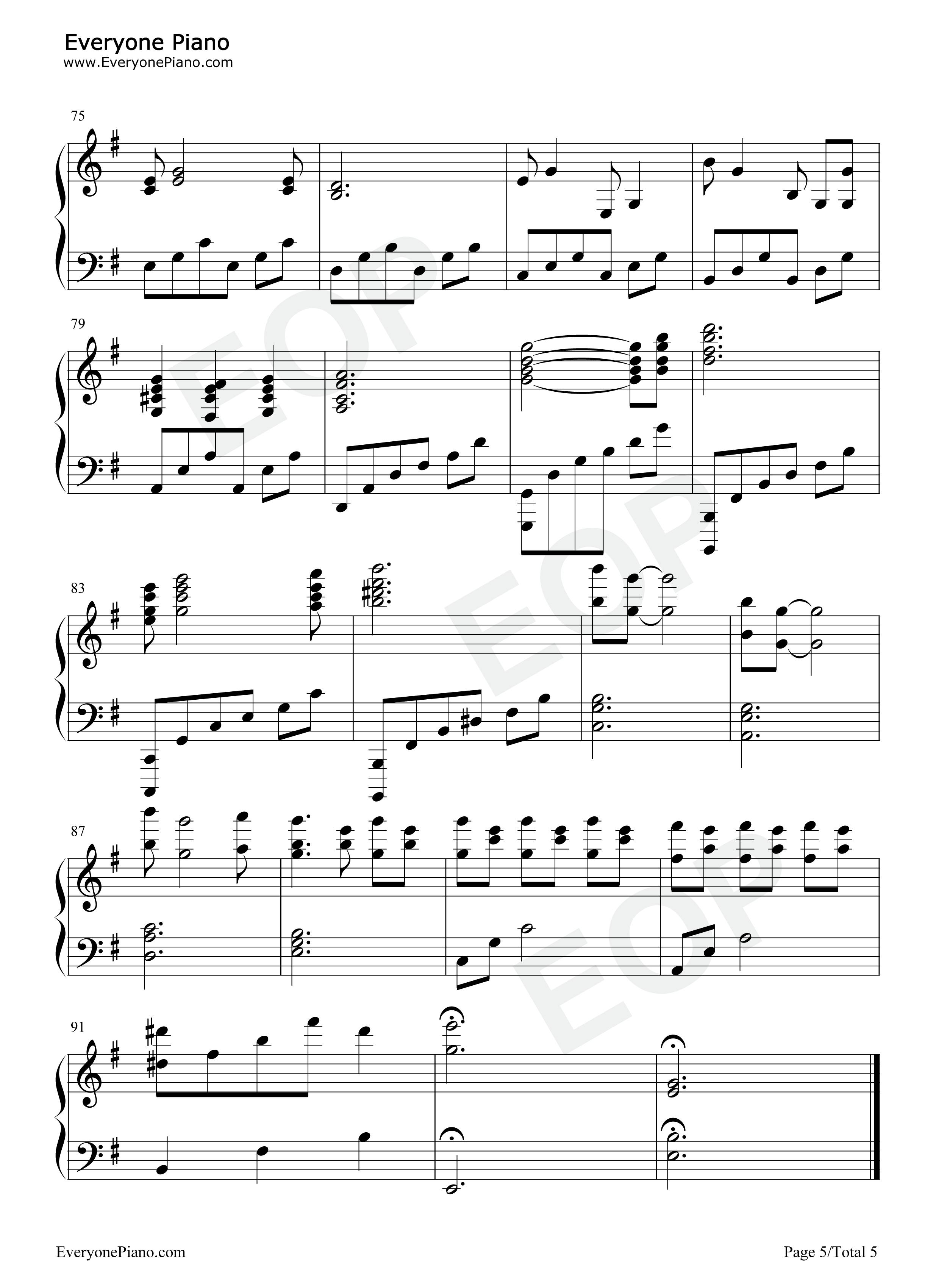 Feed_the_Birds钢琴谱_Julie_Andrews