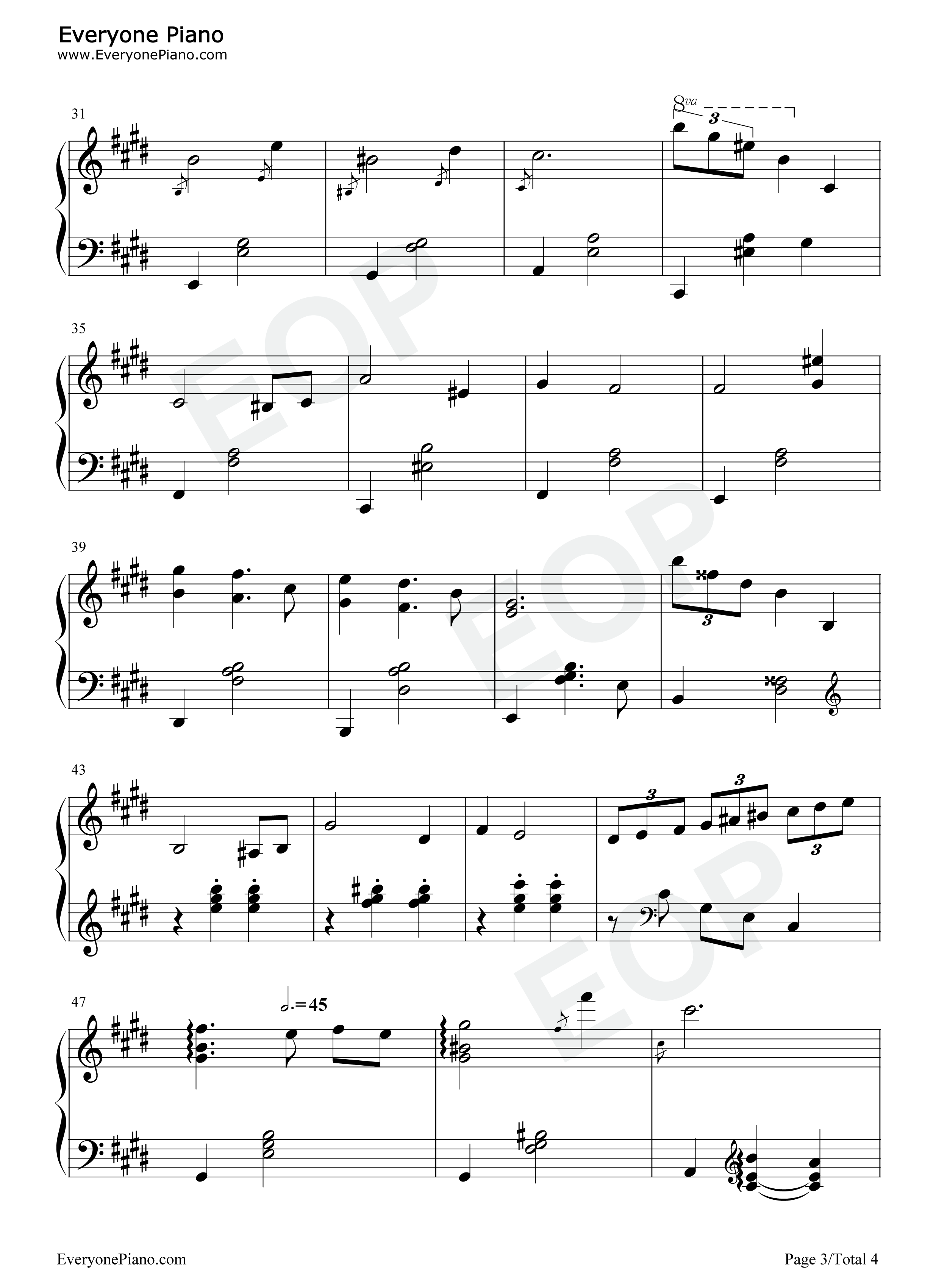 A_Dream_Is_a_Wish_Your_Heart_Makes钢琴谱_Lily_James