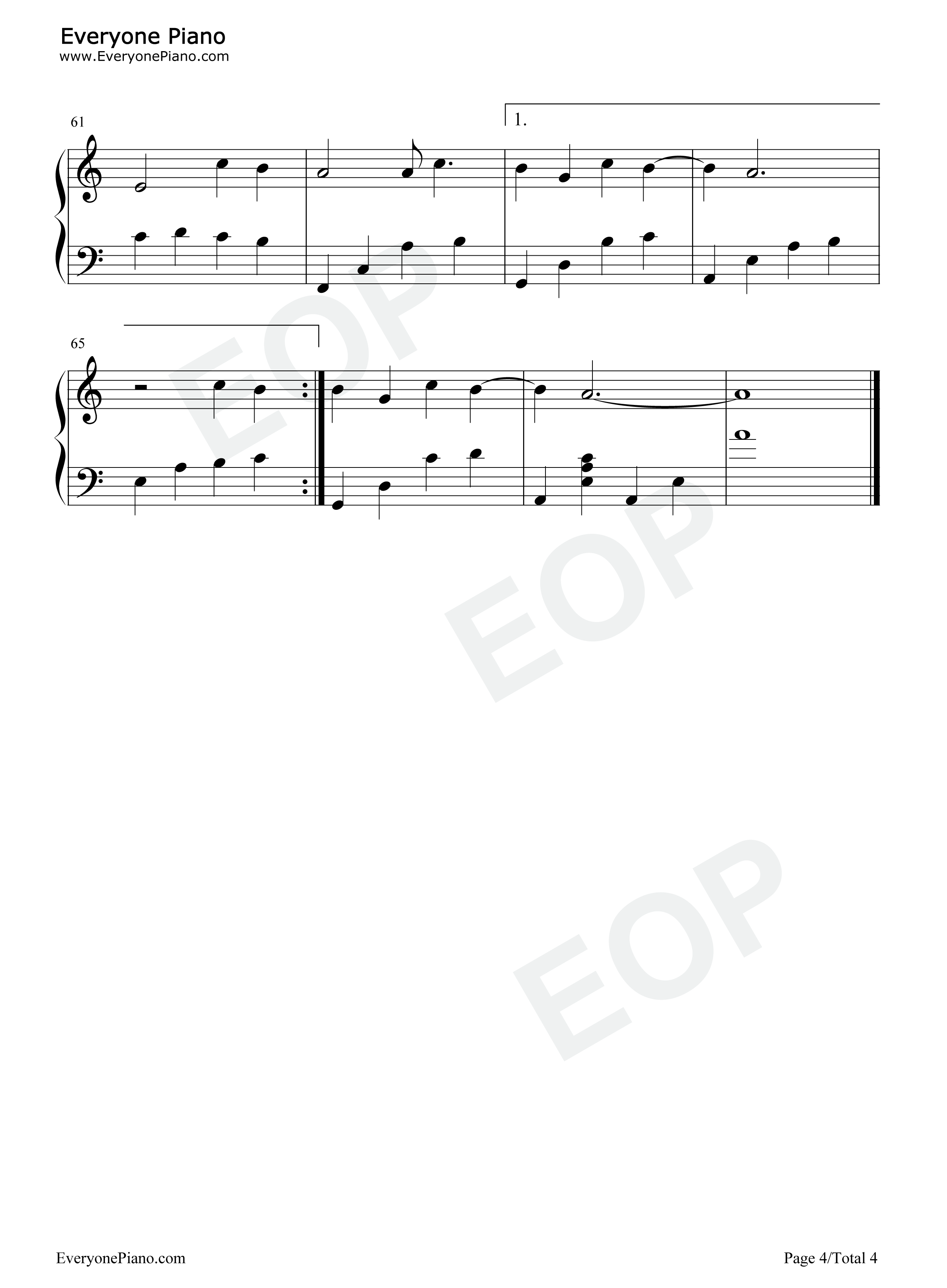 别念_Do_not_miss_一首治愈心灵的钢琴曲钢琴谱_Funton