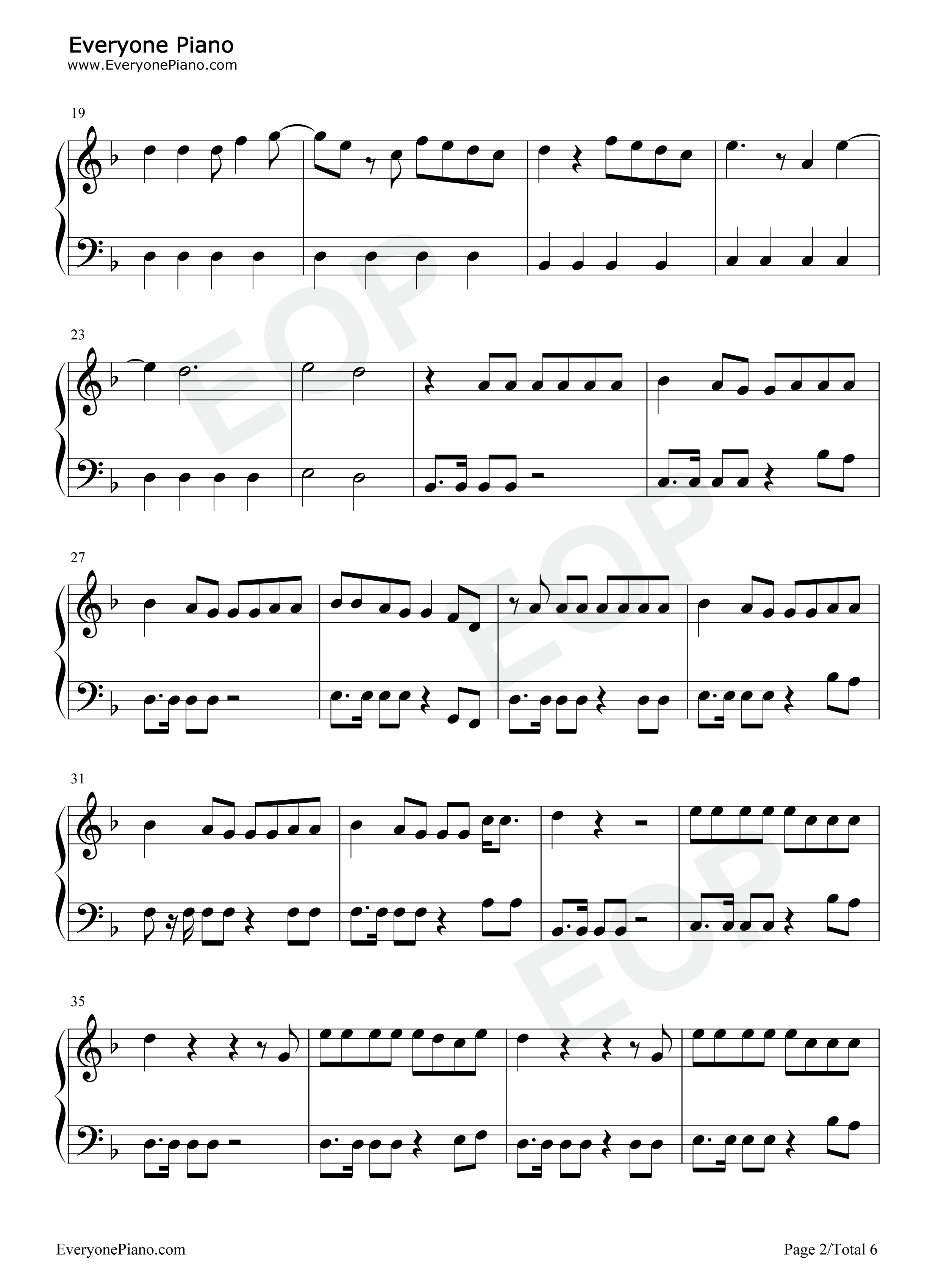 Star_Walkin钢琴谱_Lil_Nas_X