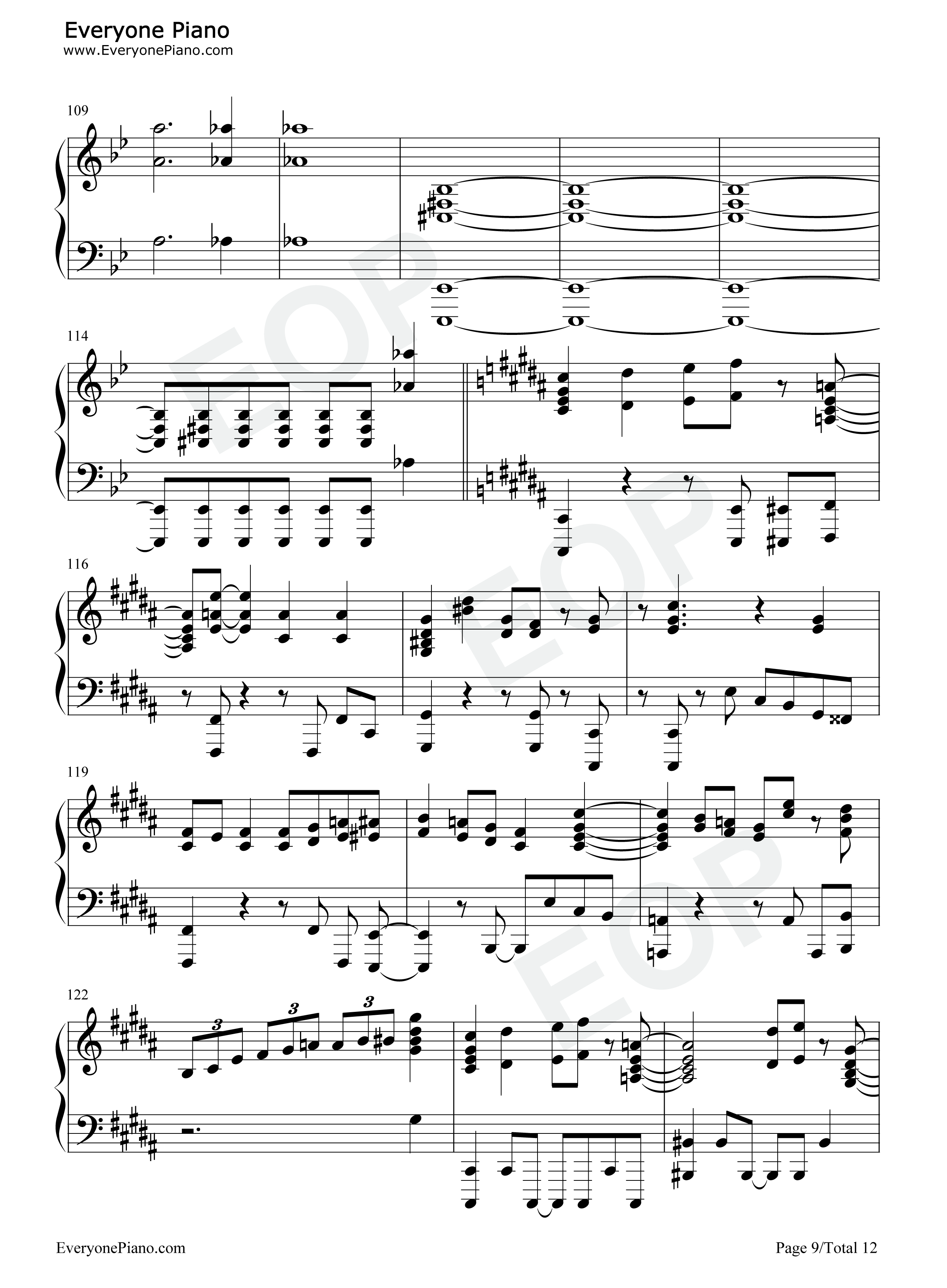 KICK_BACK钢琴谱_米津玄师