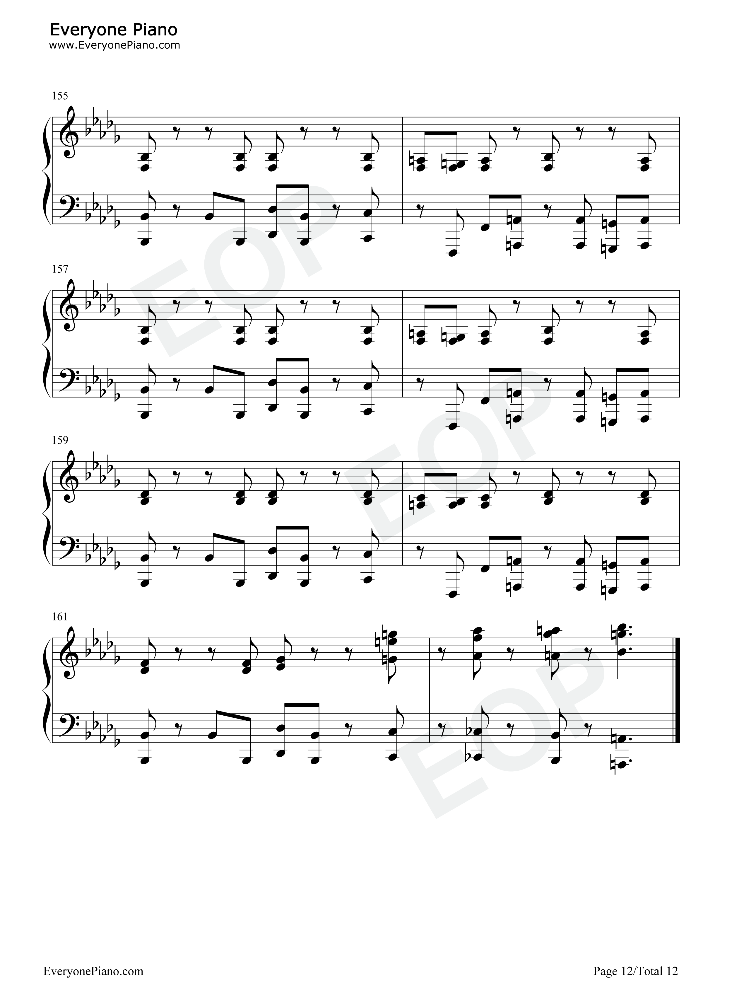 KICK_BACK钢琴谱_米津玄师