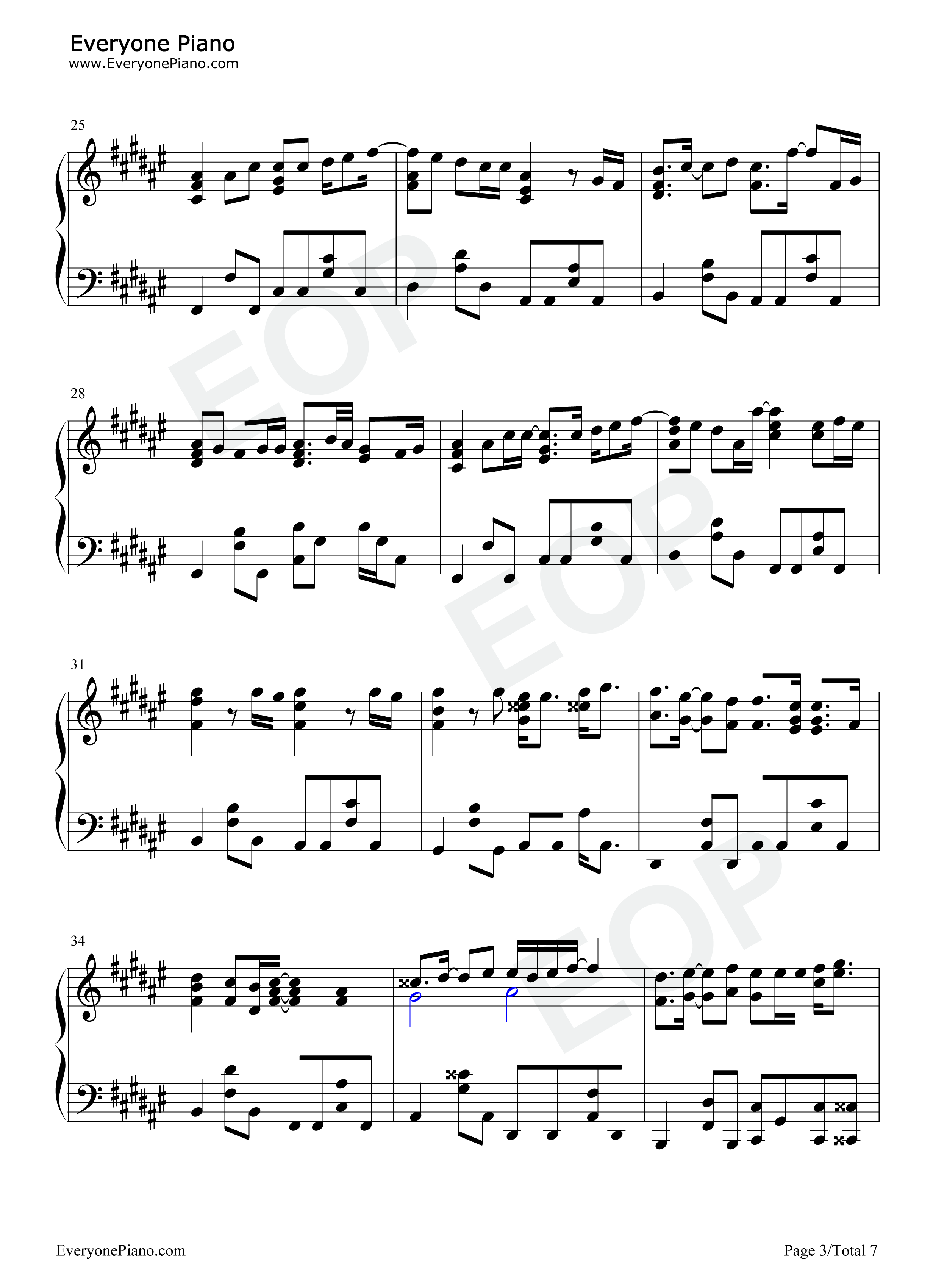 銀の龍の背に乗って钢琴谱_中岛美雪_中島みゆき