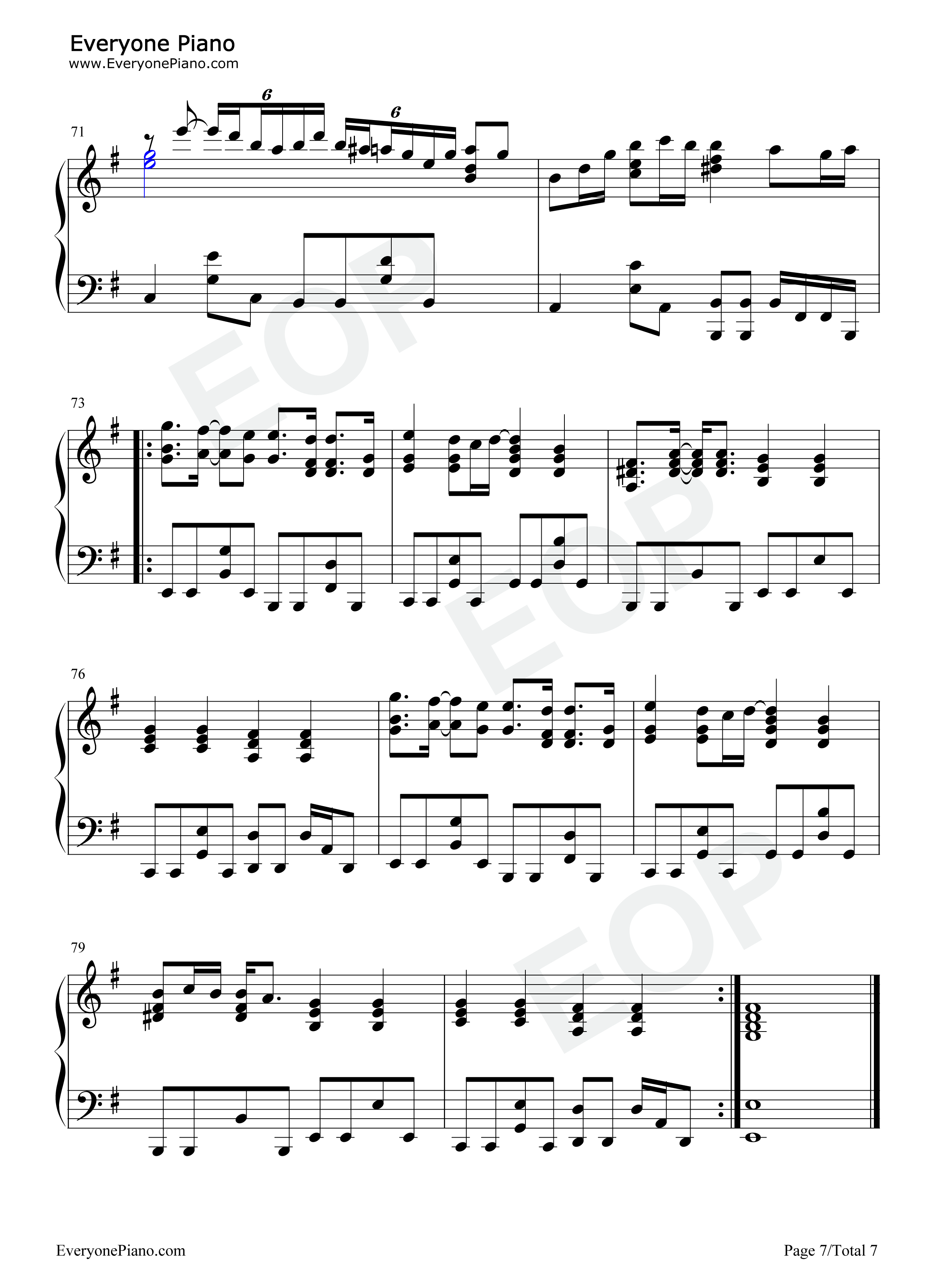 銀の龍の背に乗って钢琴谱_中岛美雪_中島みゆき