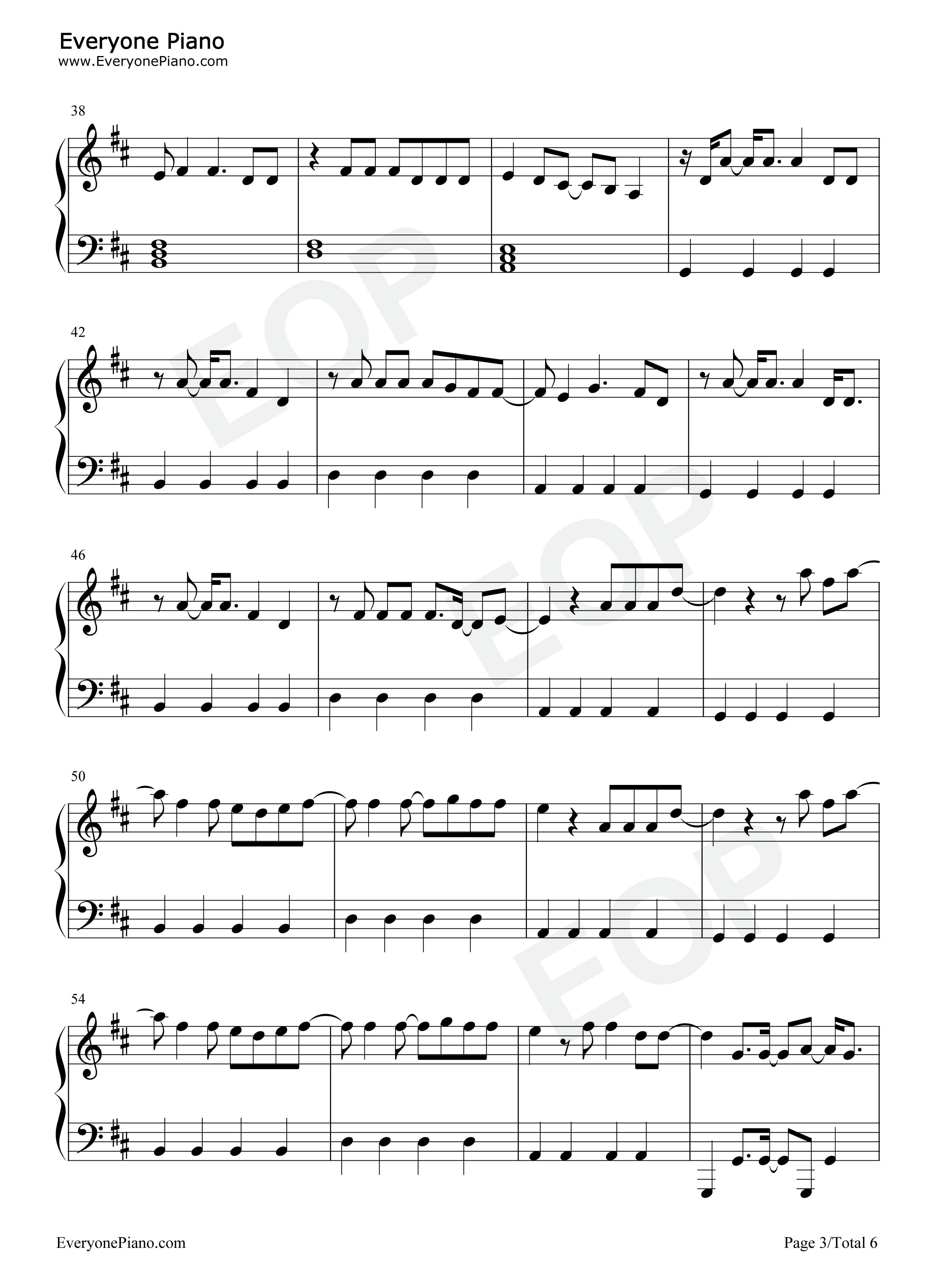 Celestial钢琴谱_Ed_Sheeran