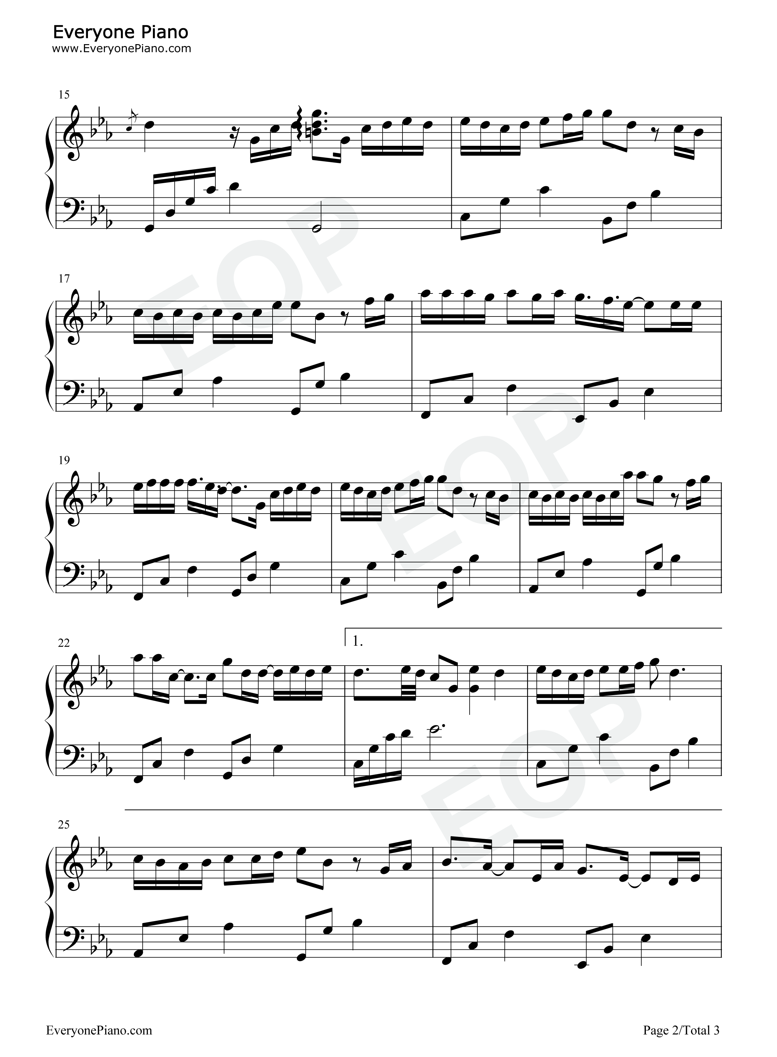 你别像风一样钢琴谱_苏星婕