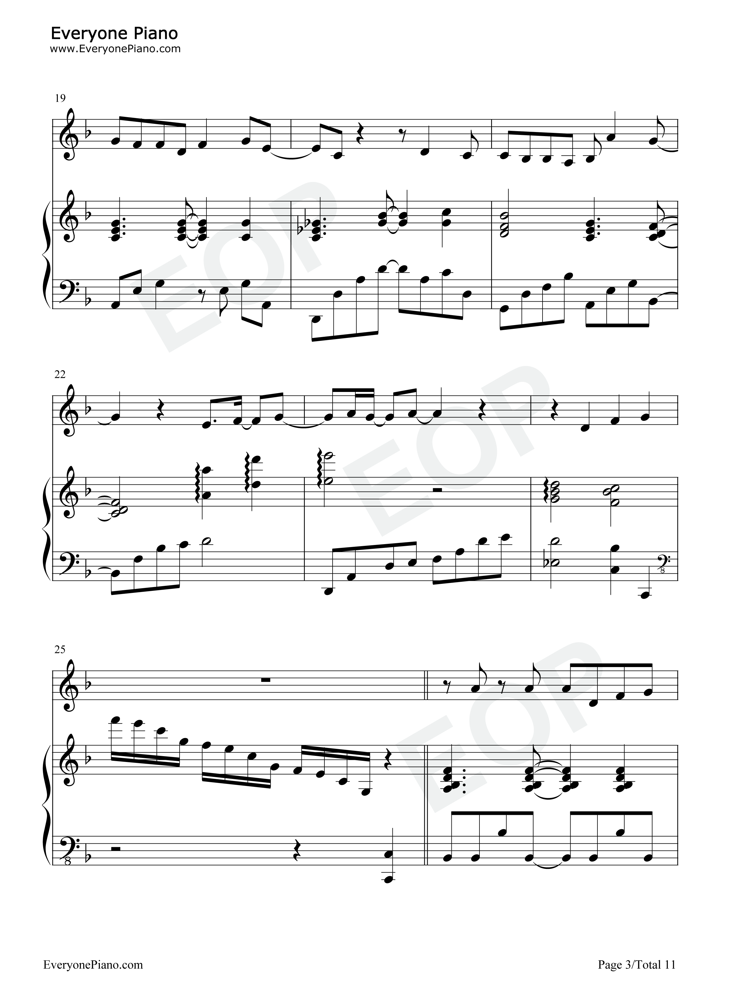 不值得钢琴谱_单依纯