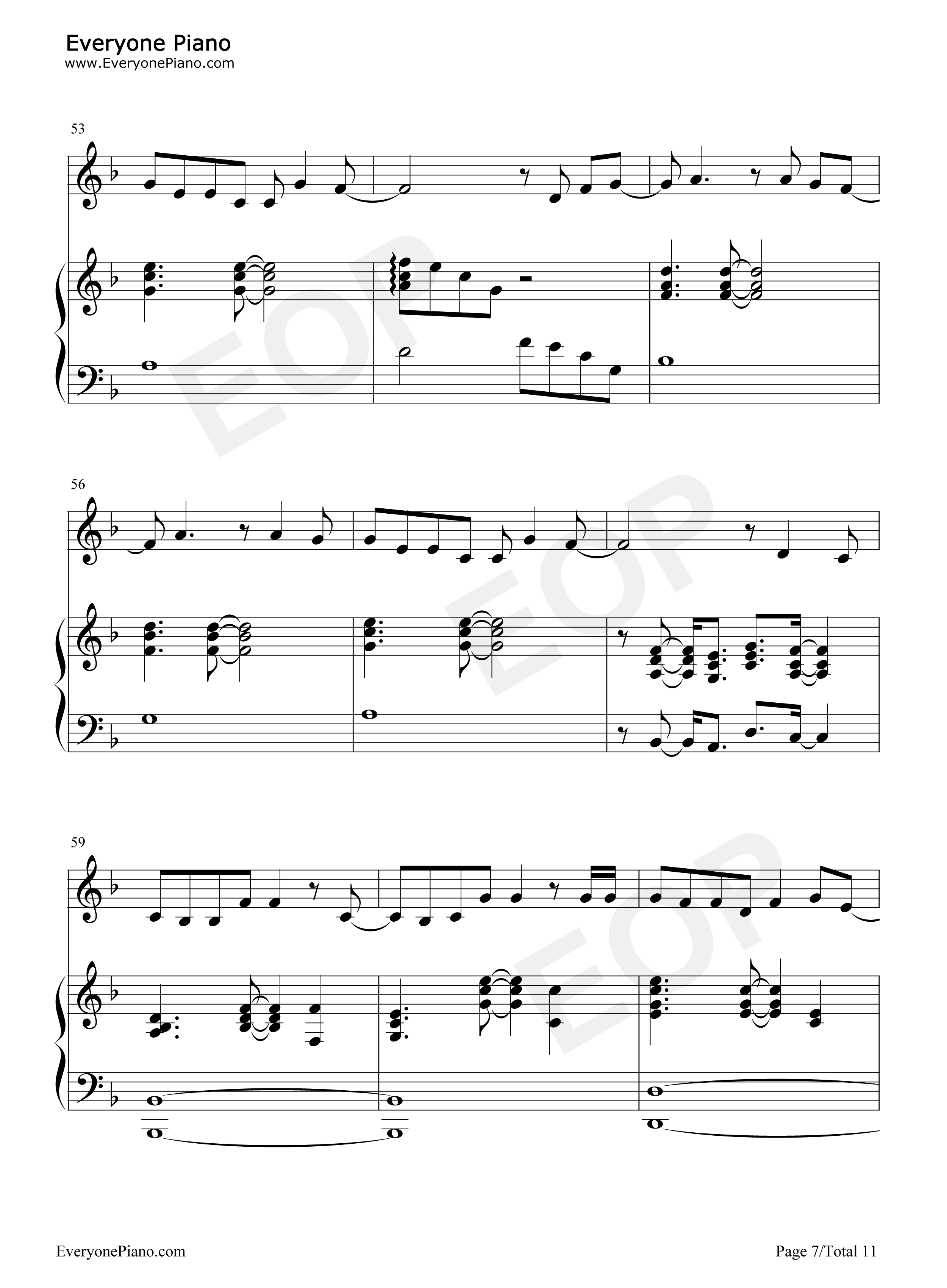 不值得钢琴谱_单依纯