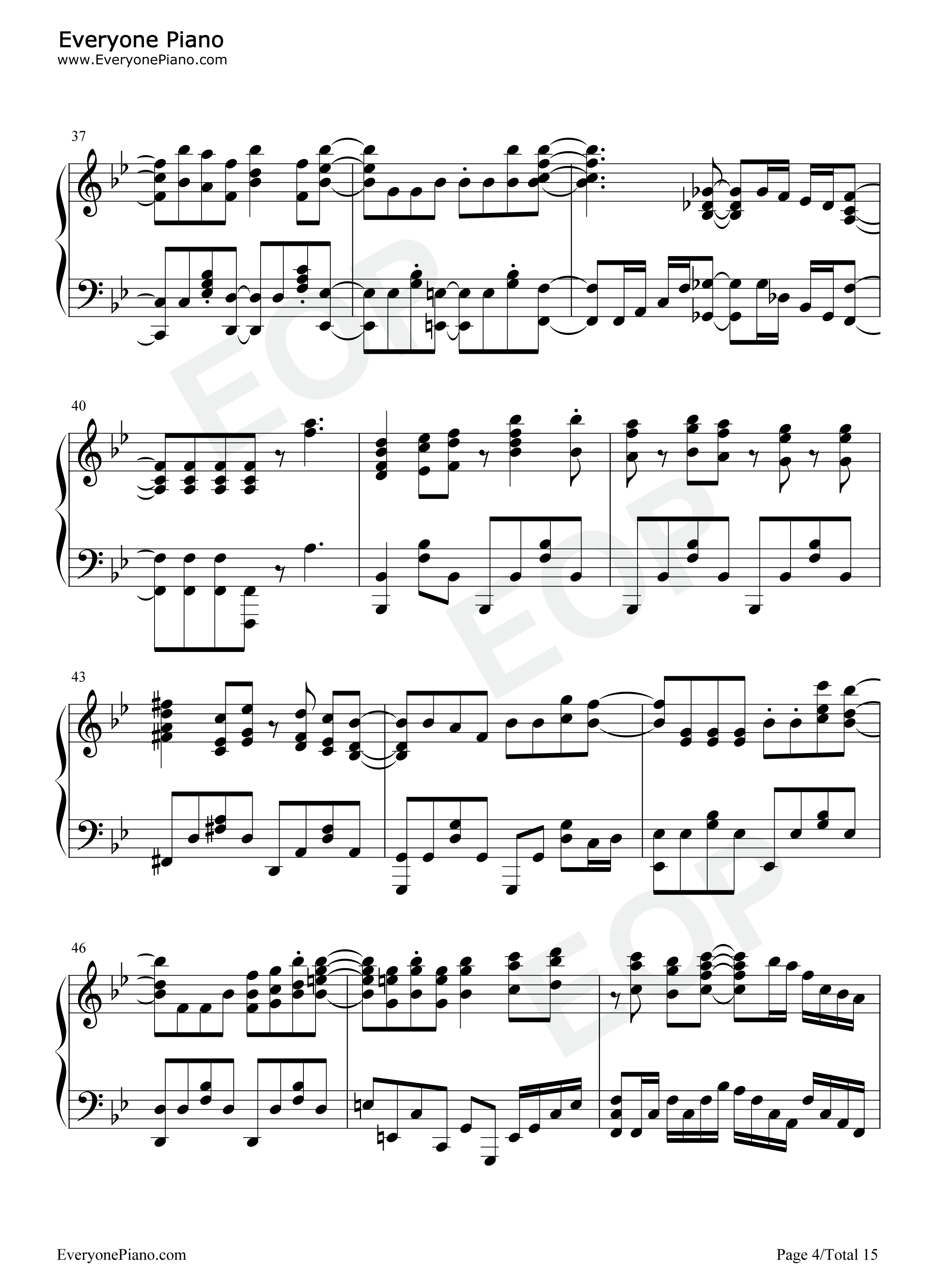 Unreal_Creation钢琴谱_樱川惠