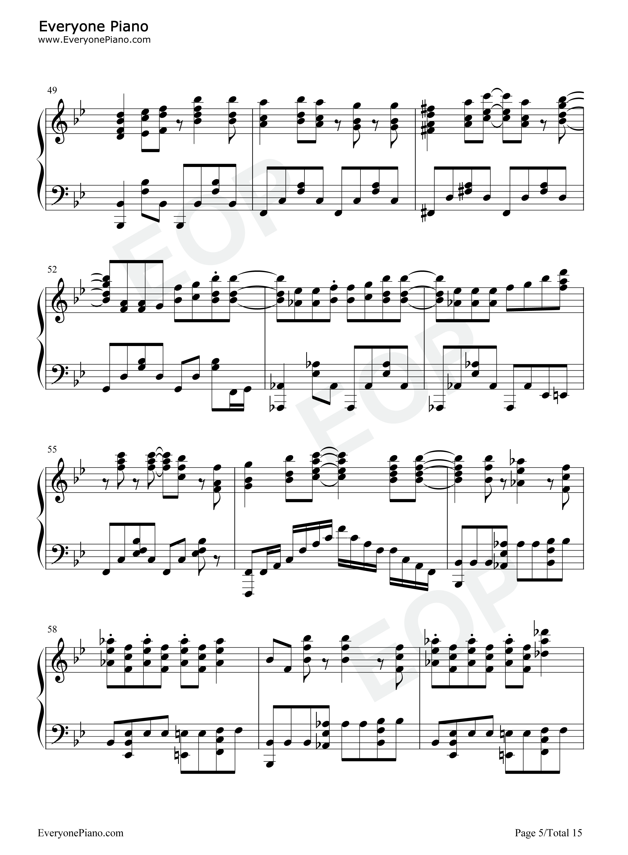 Unreal_Creation钢琴谱_樱川惠