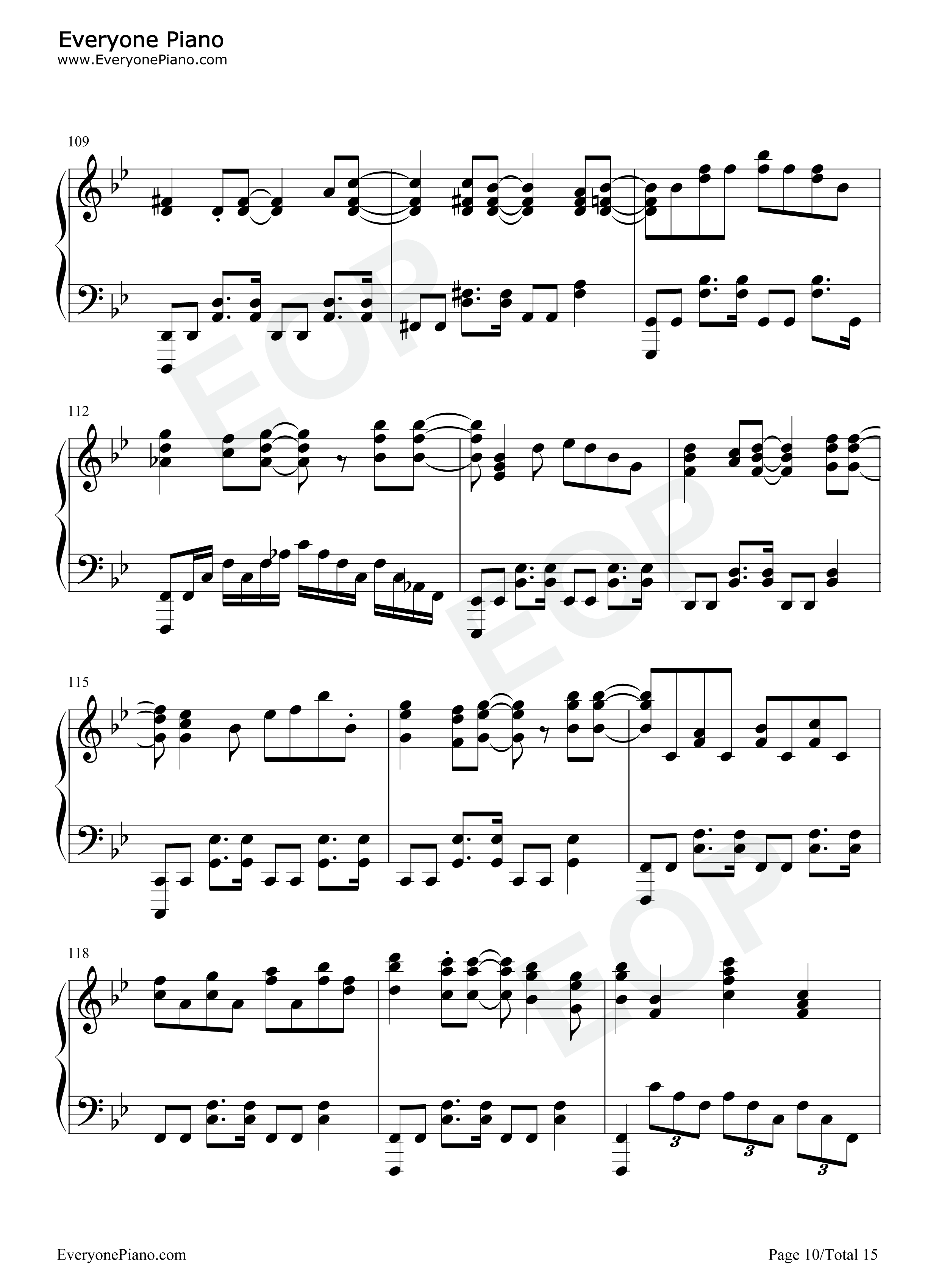 Unreal_Creation钢琴谱_樱川惠