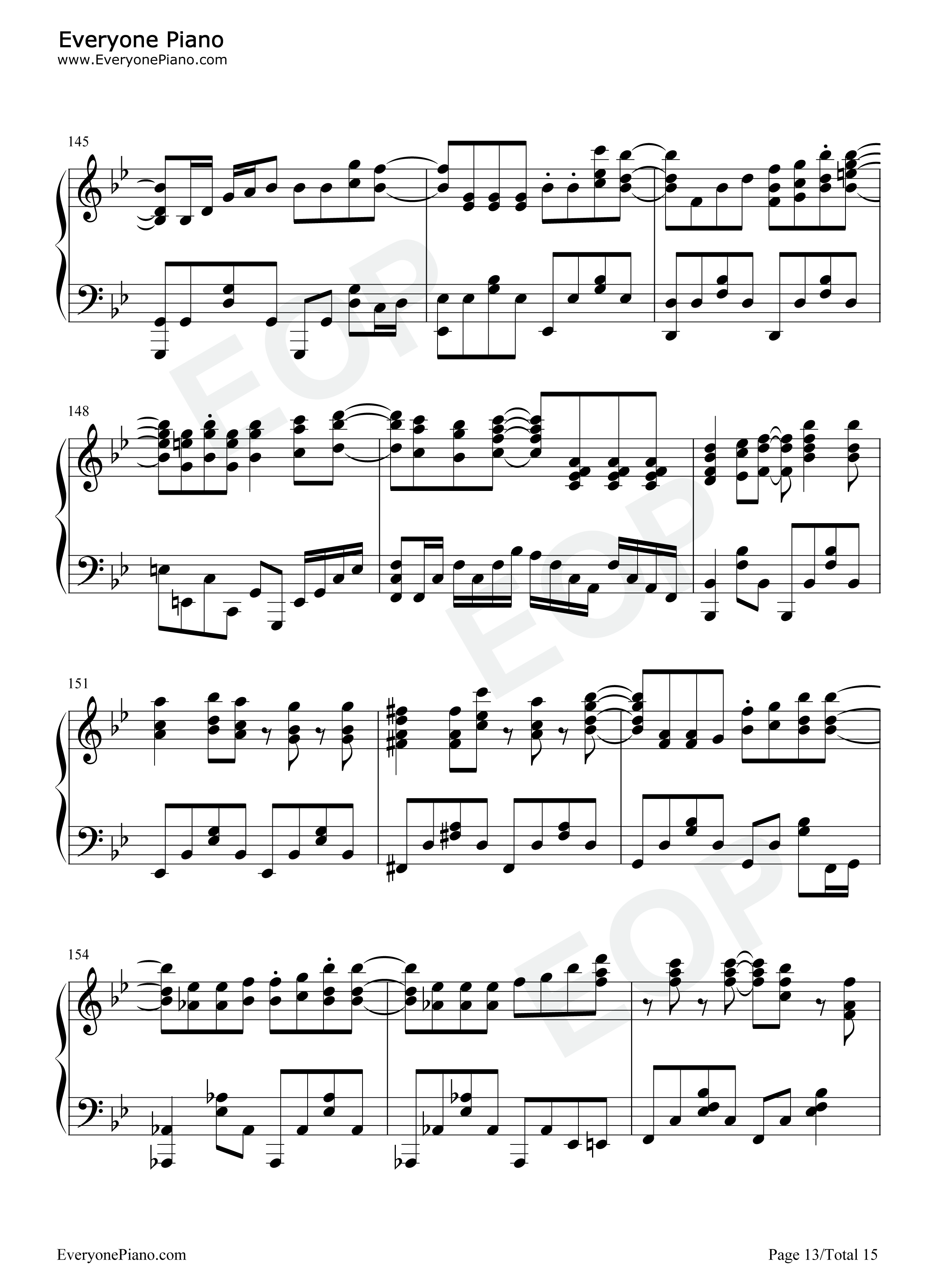 Unreal_Creation钢琴谱_樱川惠