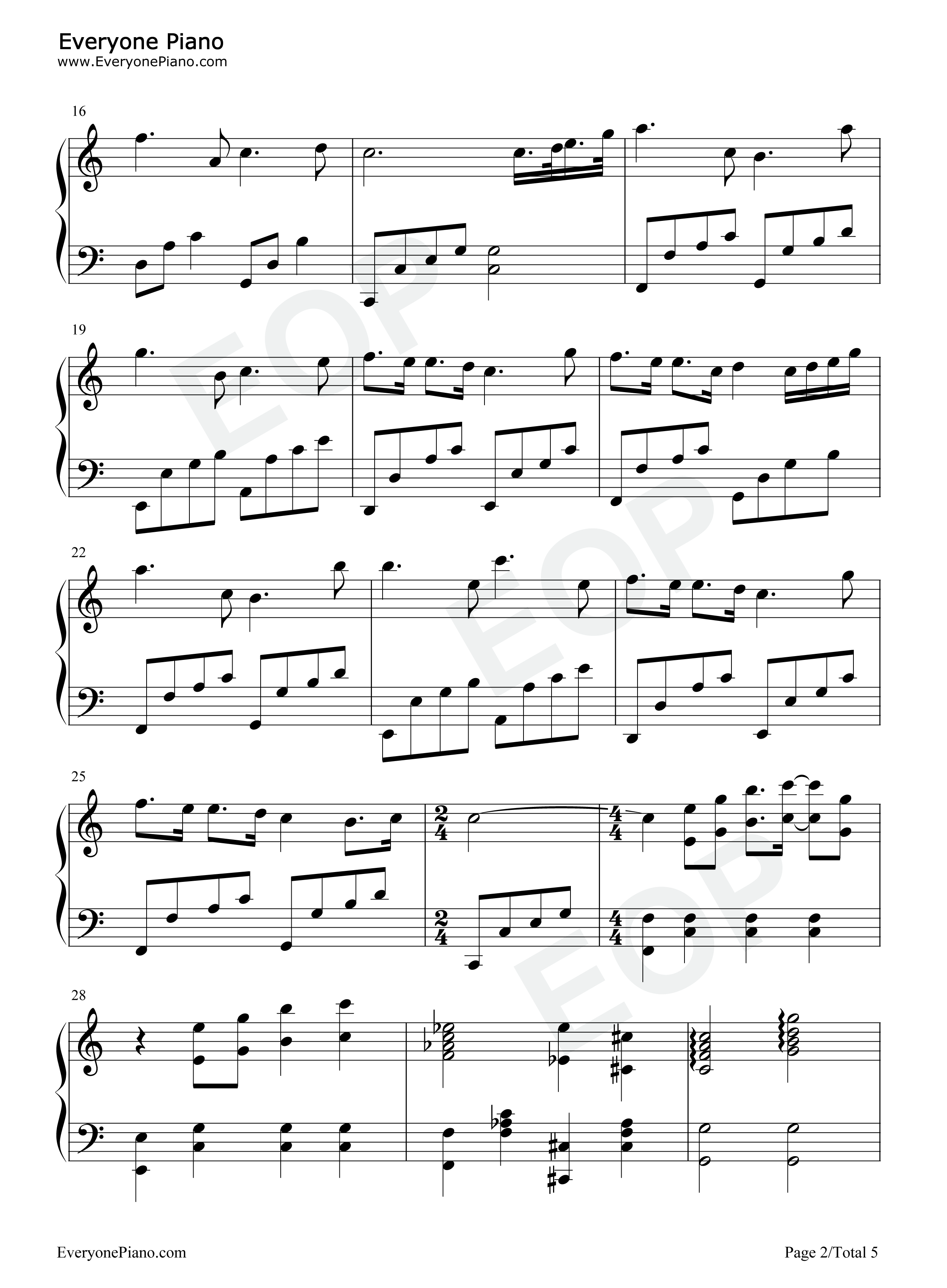 裹着心的光钢琴谱_林俊杰