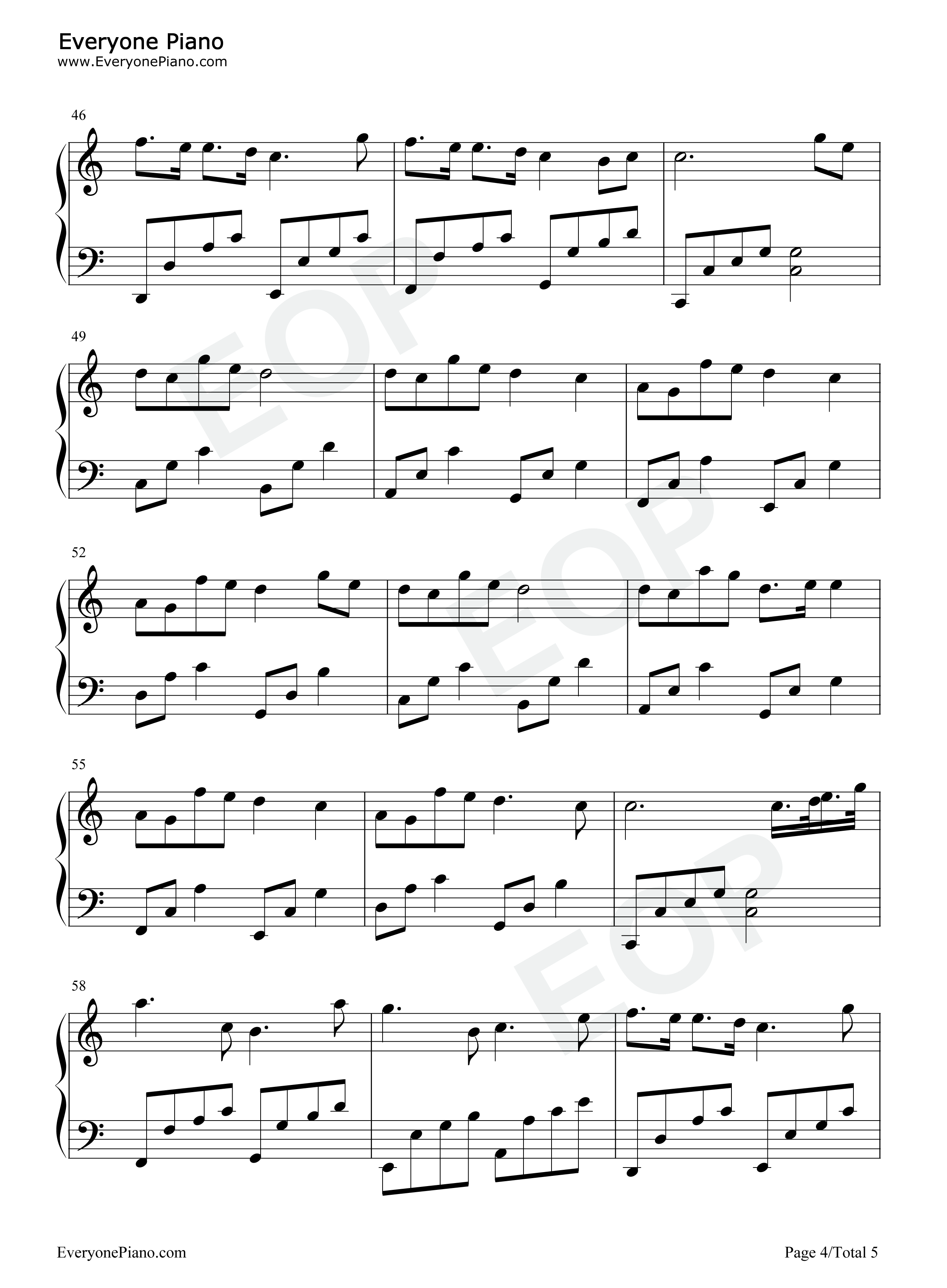 裹着心的光钢琴谱_林俊杰