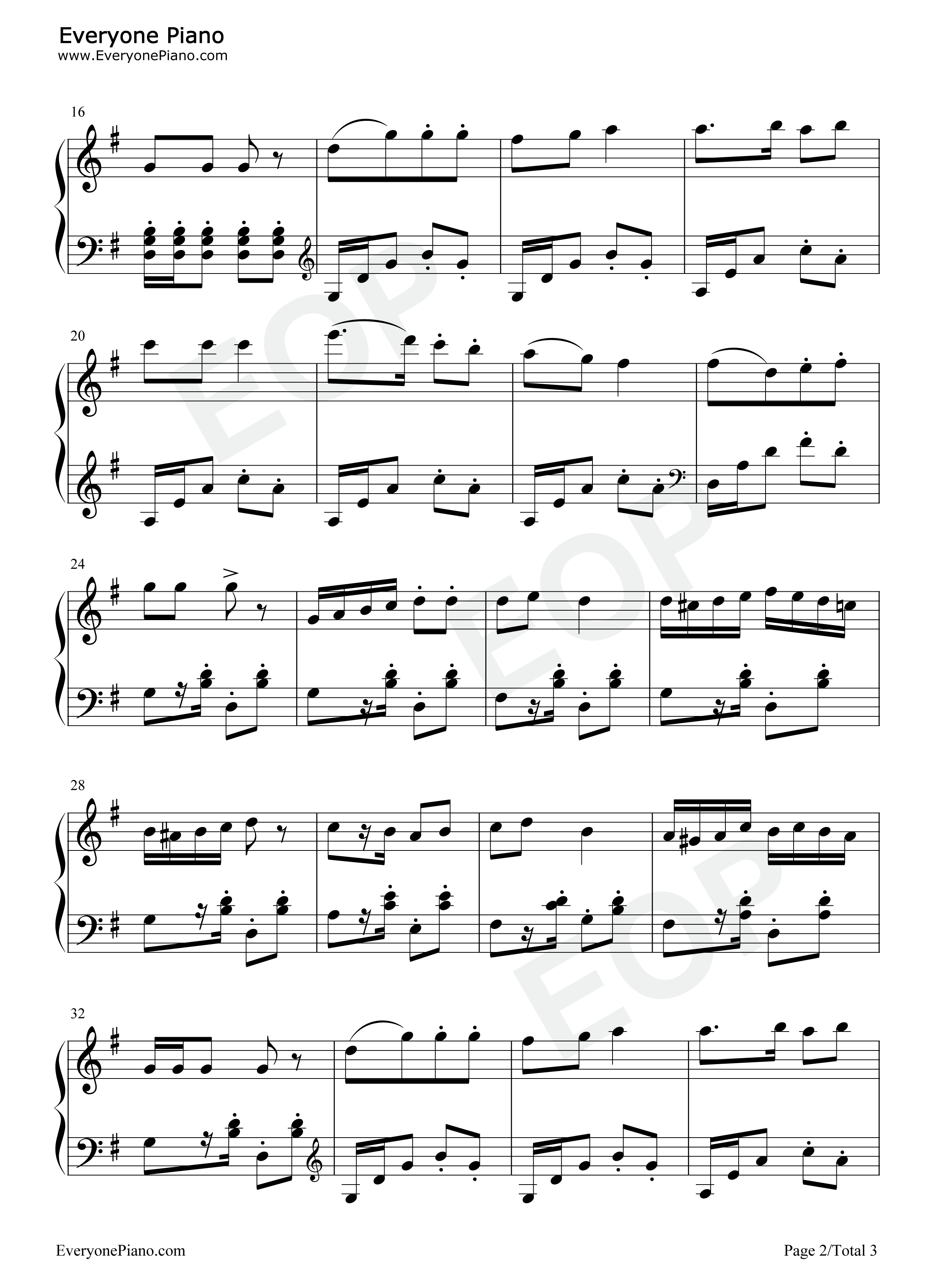 黑骏马钢琴谱_龚耀年