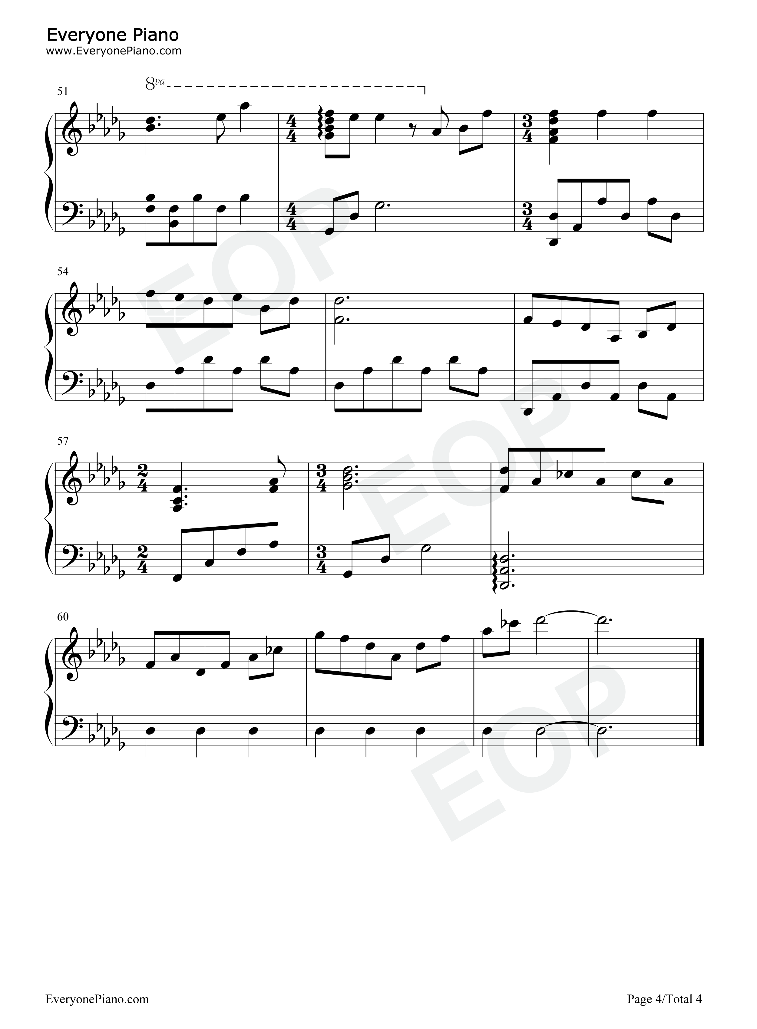 Romantic_Flight钢琴谱_John_Powell