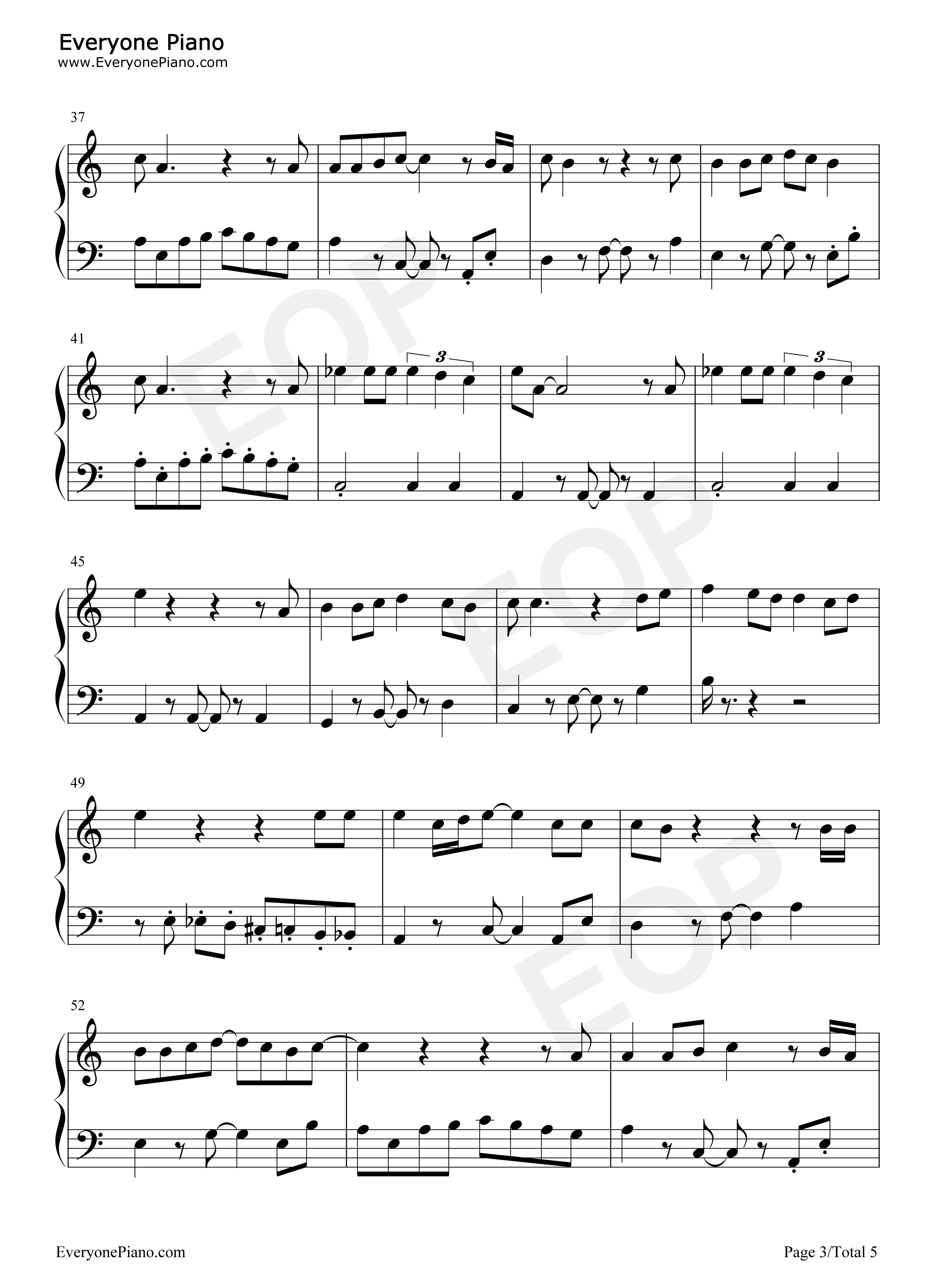 Be_Prepared钢琴谱_Elton_John