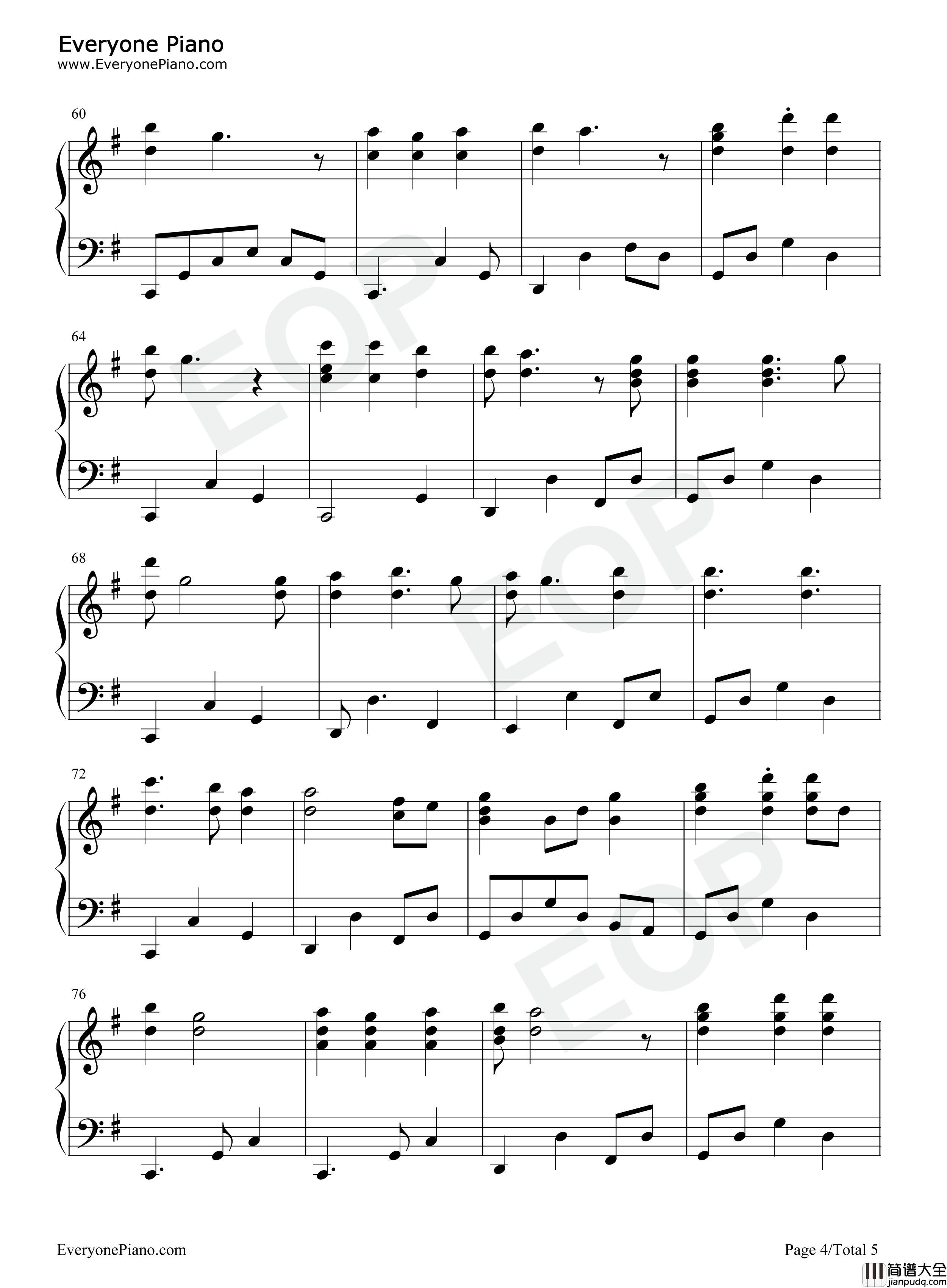 Proud_Corazon钢琴谱_Germaine_Franco