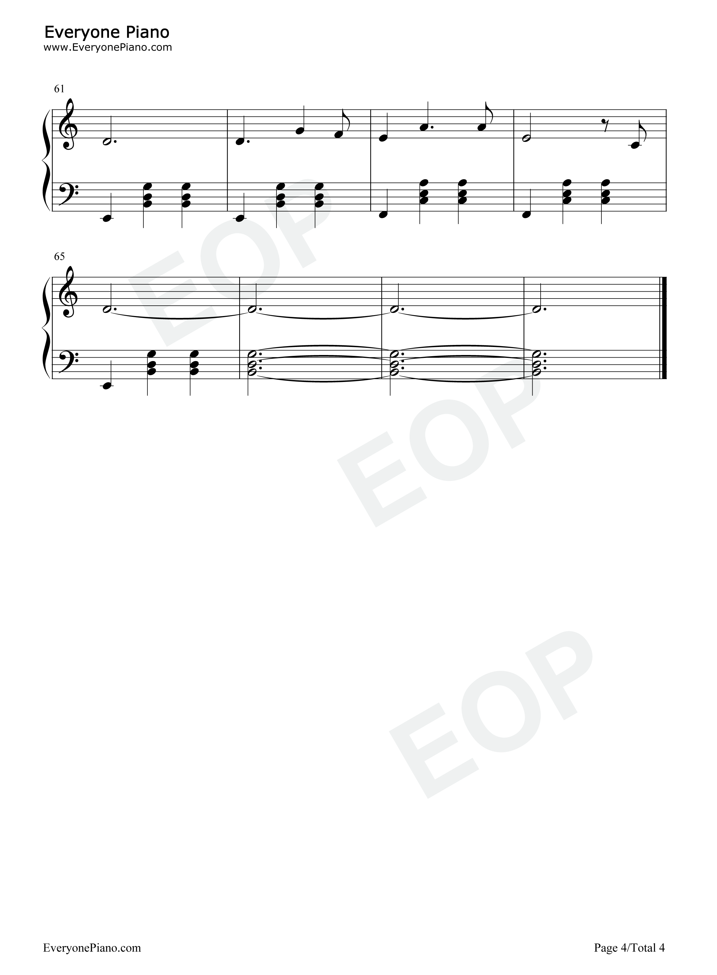 Reflections钢琴谱_日向敏文