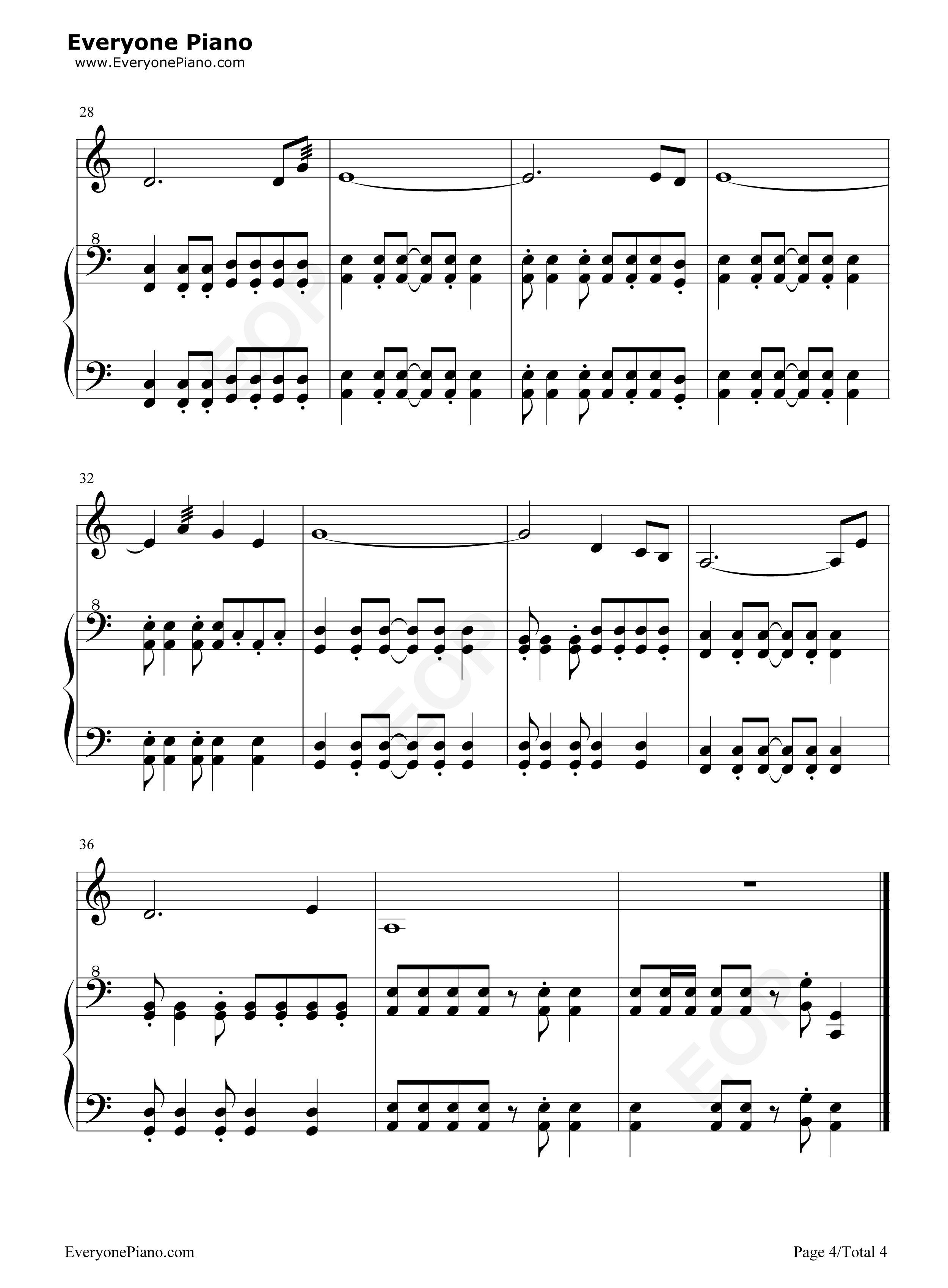 摄魂魄钢琴谱_曾志豪