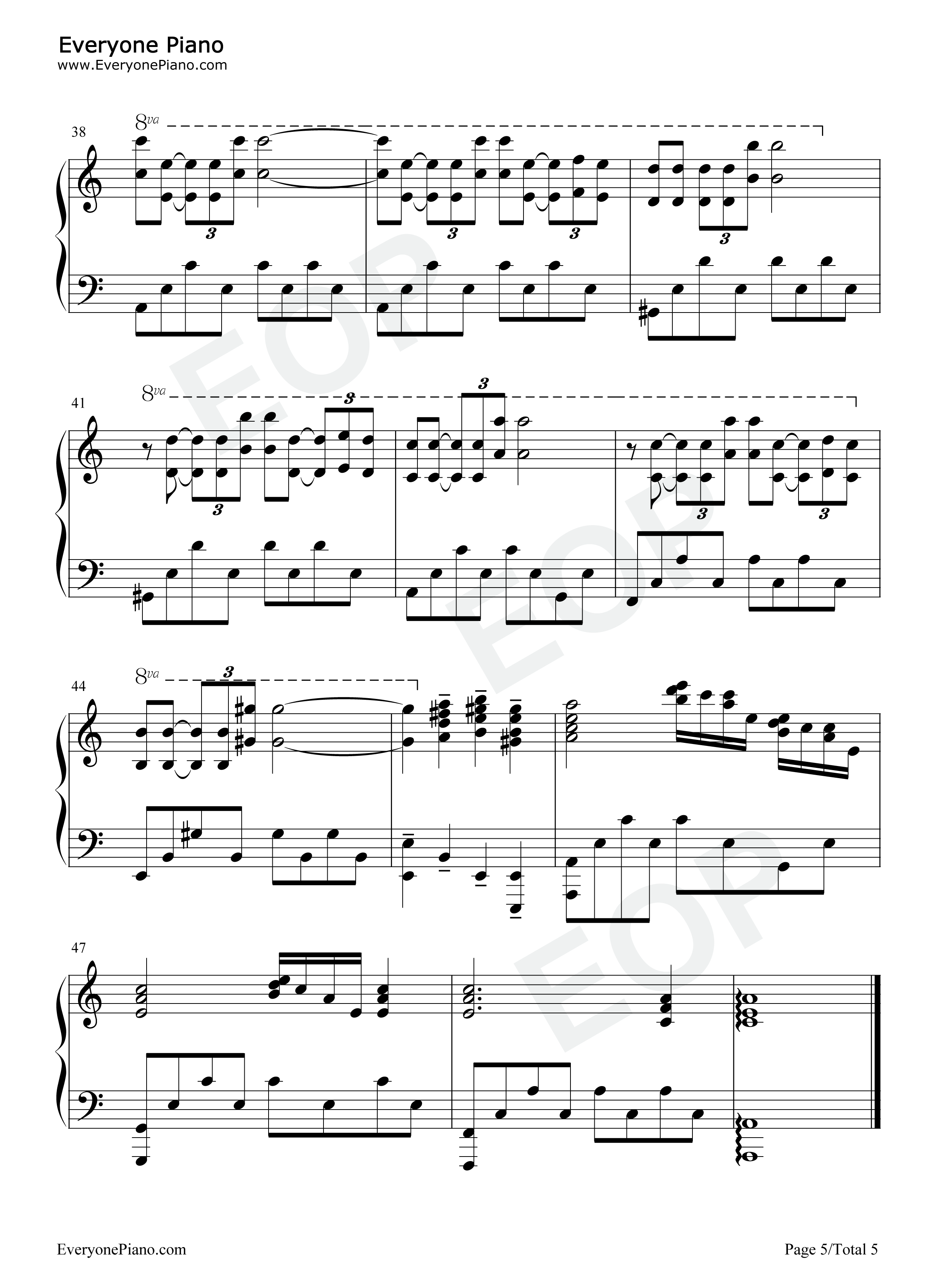 Love_Story钢琴谱_理查德·克莱德曼