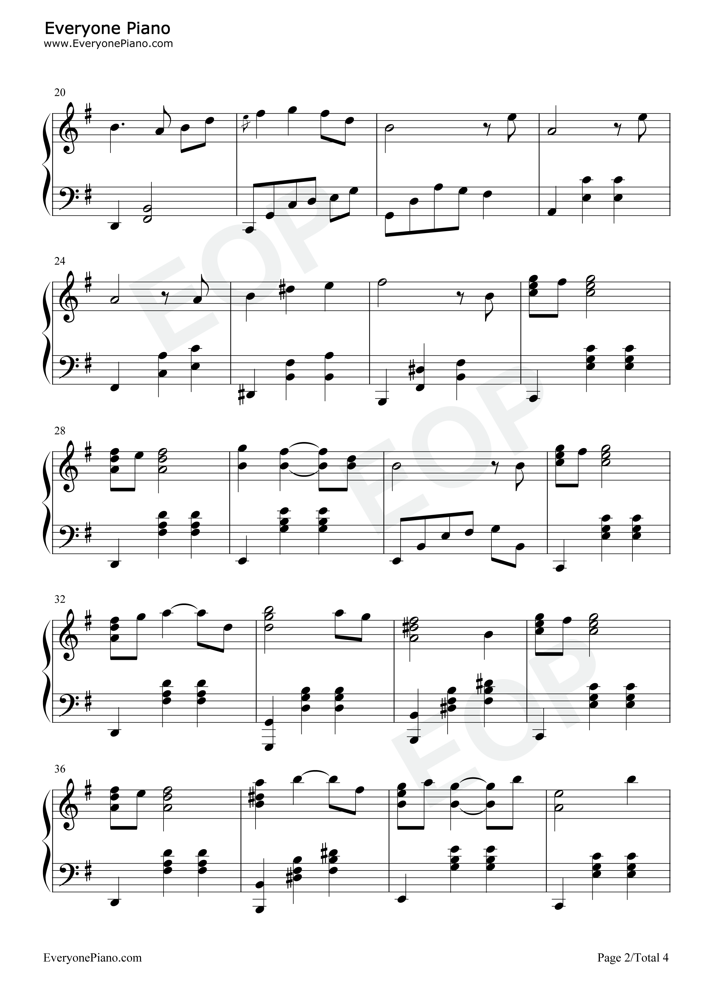 经年钢琴谱_希林娜依·高