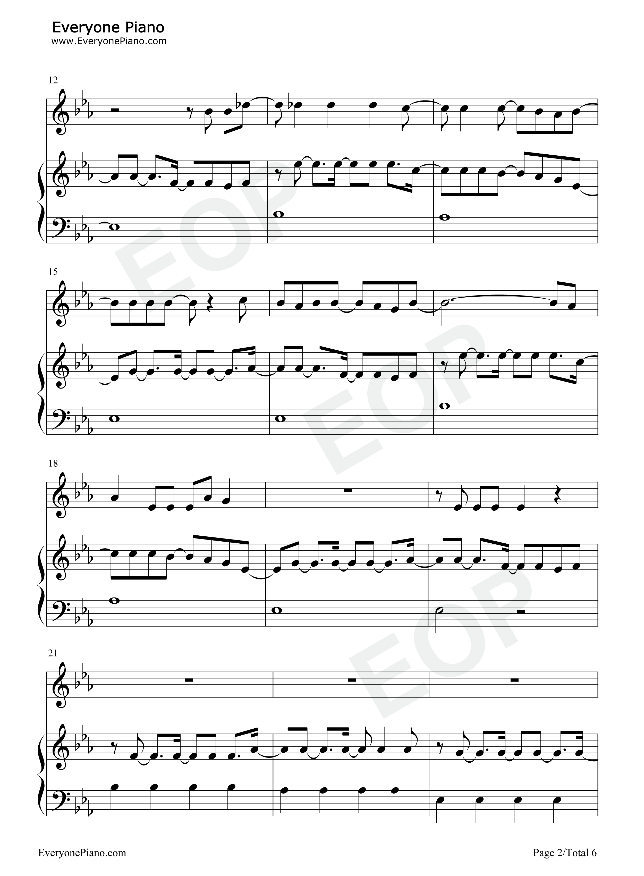 Lionheart_Fearless钢琴谱_Joel_Corry_Tom_Grennan