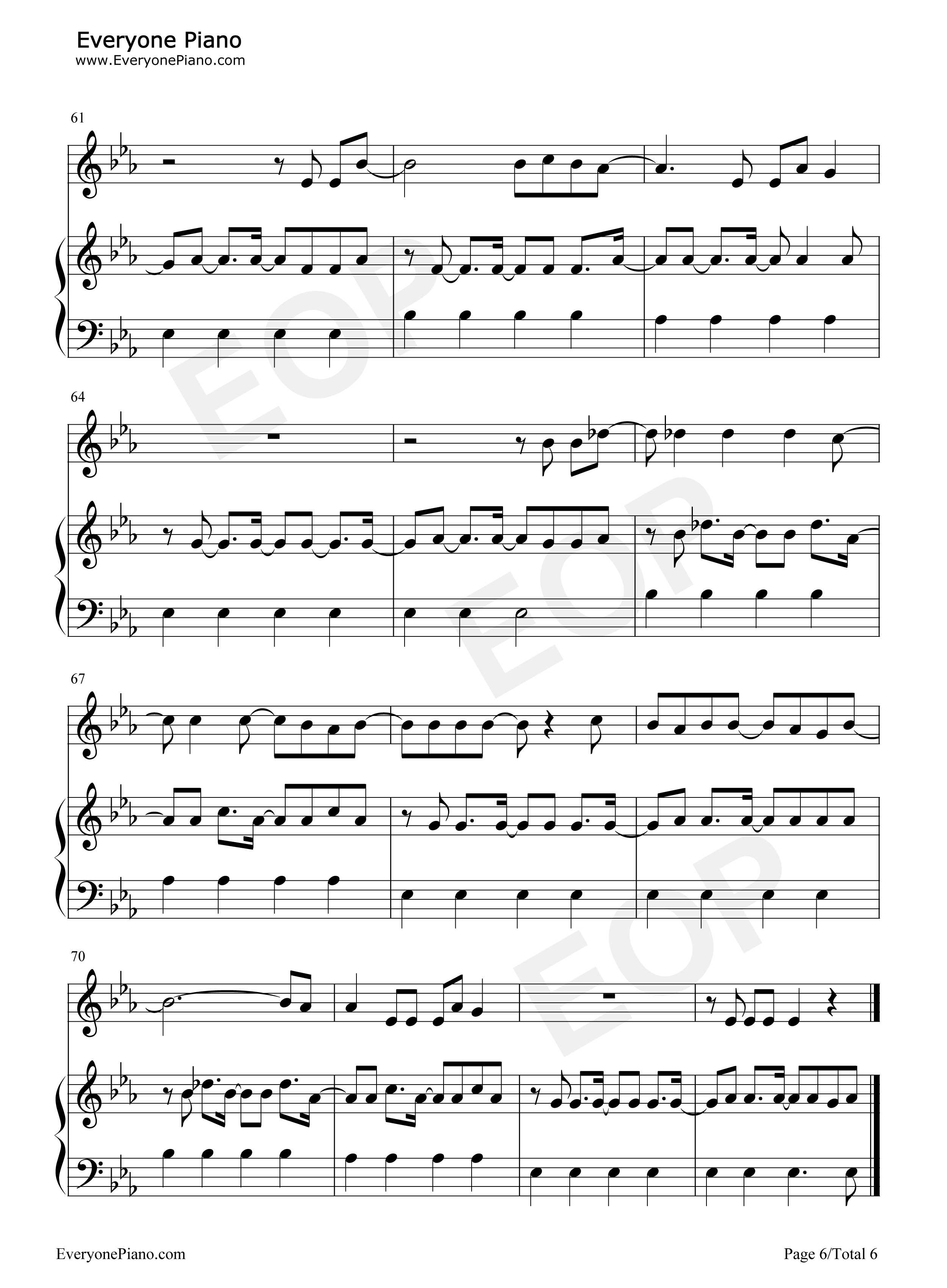 Lionheart_Fearless钢琴谱_Joel_Corry_Tom_Grennan