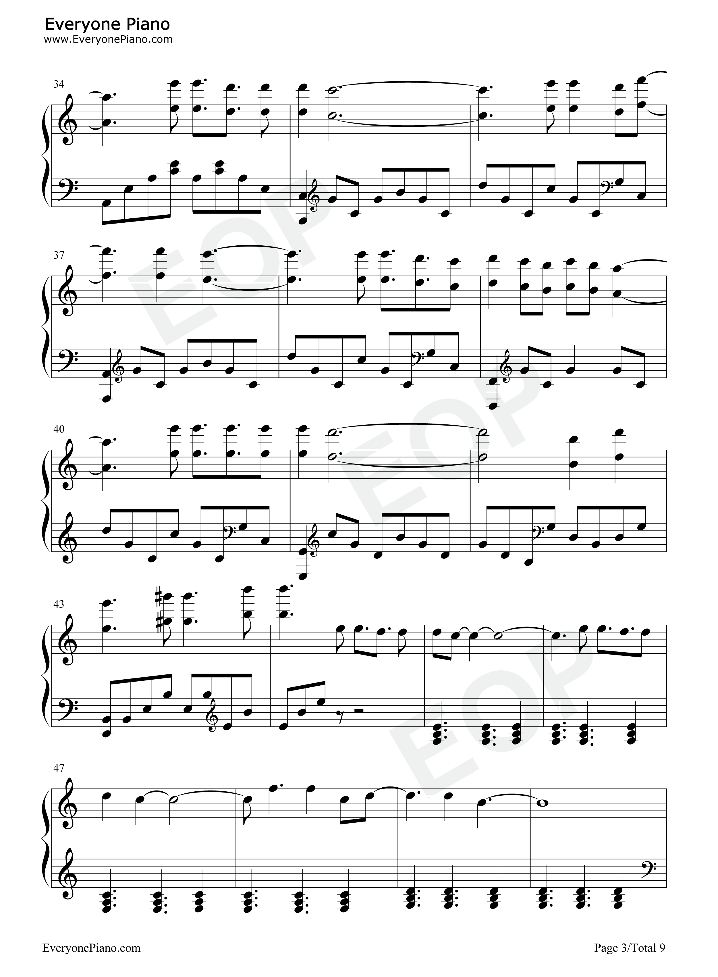 Sin_Ti_No_Soy_Nada钢琴谱_Amaral